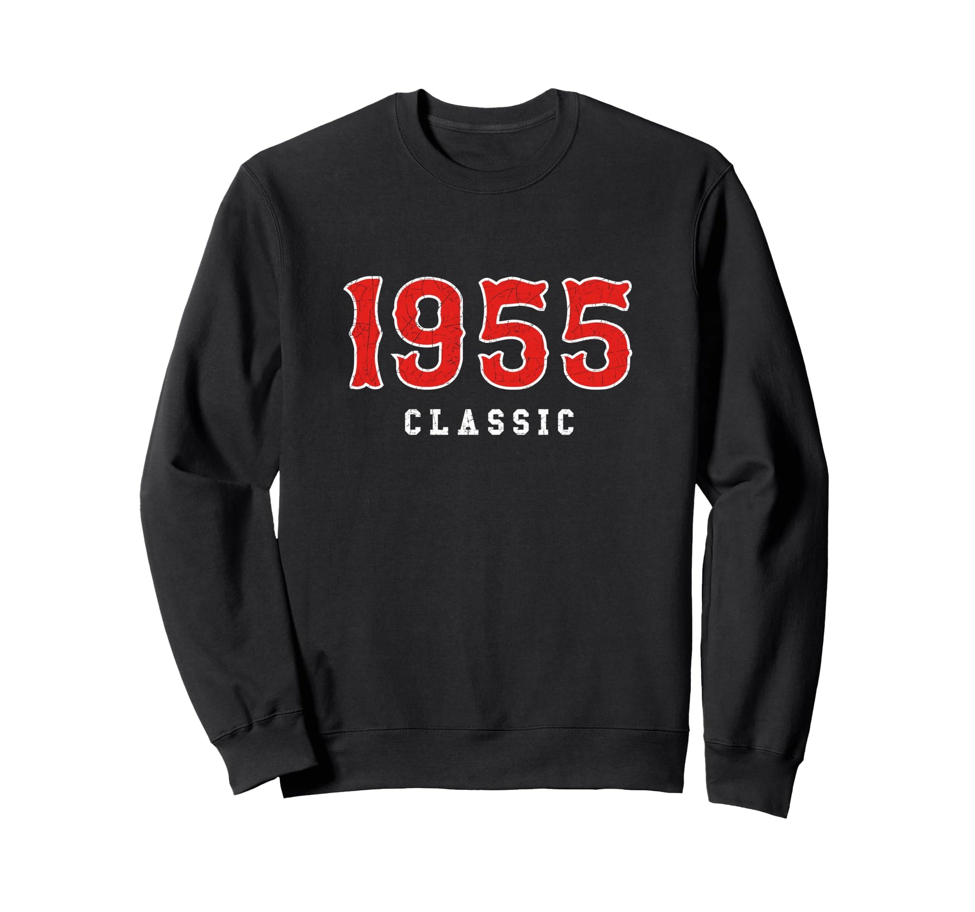 70 Year Old 1955 Baseball Fan 70Th Sweatshirt - Unique Graphic Unisex - T-Shirt, Sweatshirt, Hoodie
