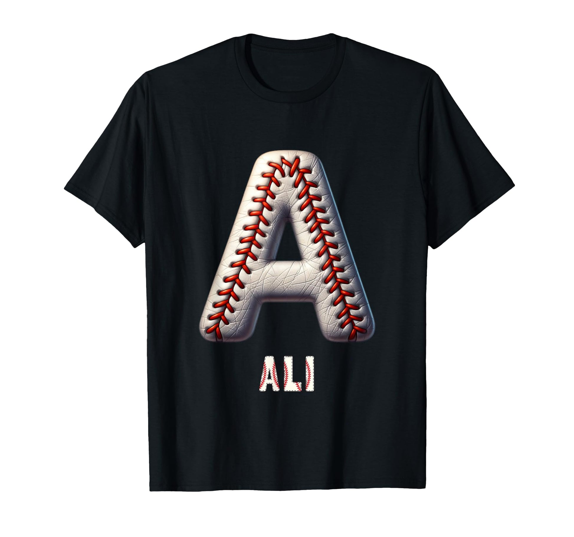 Baseball Home Run Amir Initial T-Shirt - Aesthetic Graphic Men Women - T-Shirt, Sweatshirt, Hoodie