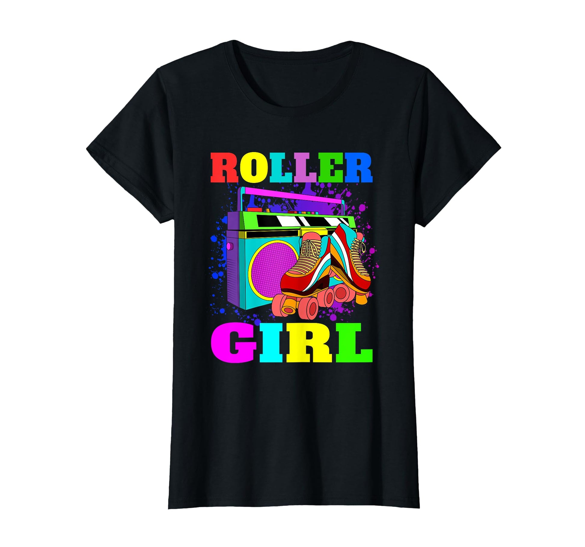 Roller Roller Skates 80S T-Shirt - Trendy Graphic Men Women - T-Shirt, Sweatshirt, Hoodie
