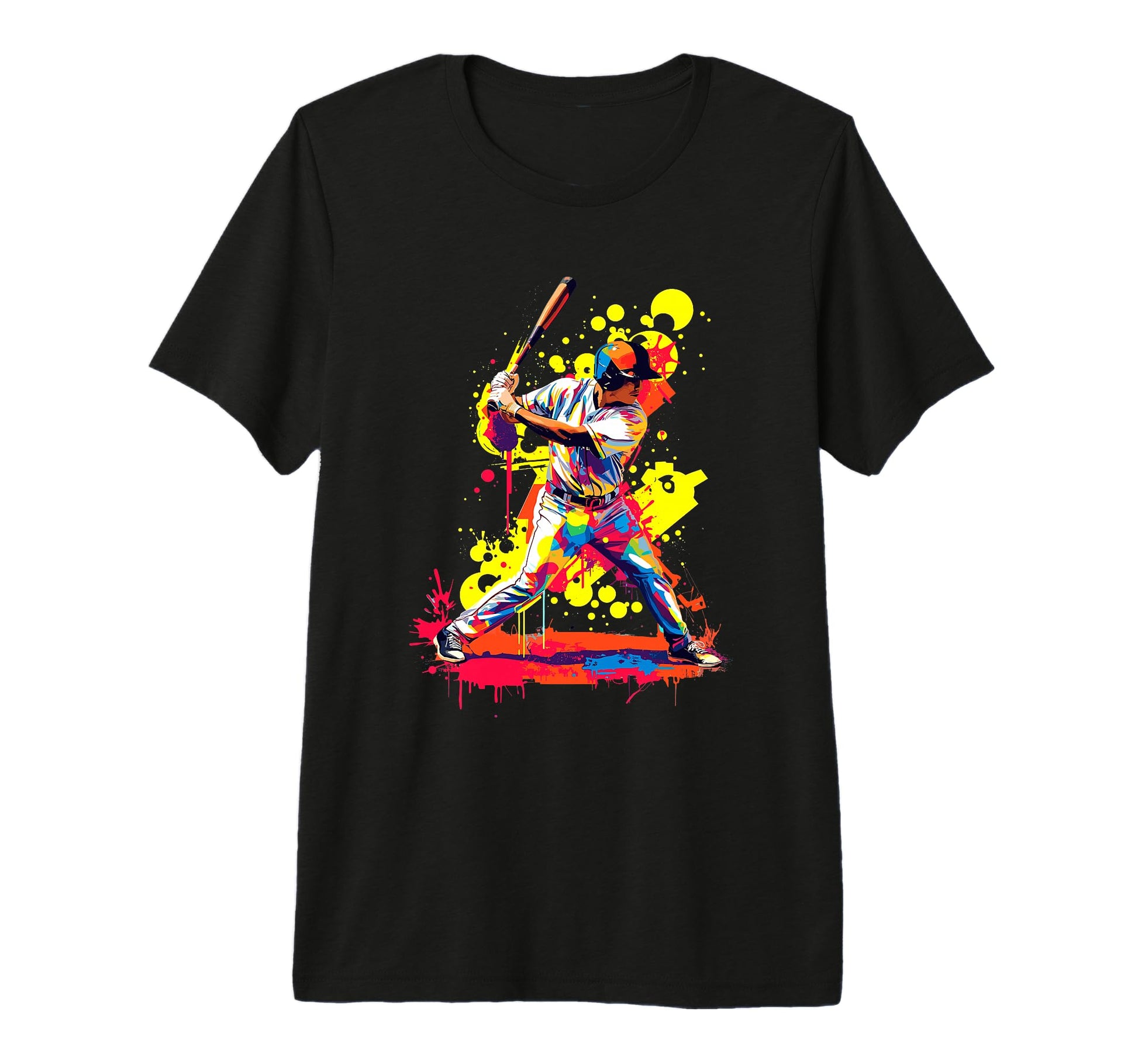 Baseball Powerful Bat Strike Winning T-Shirt - Casual Everyday Wear Unisex - T-Shirt, Sweatshirt, Hoodie