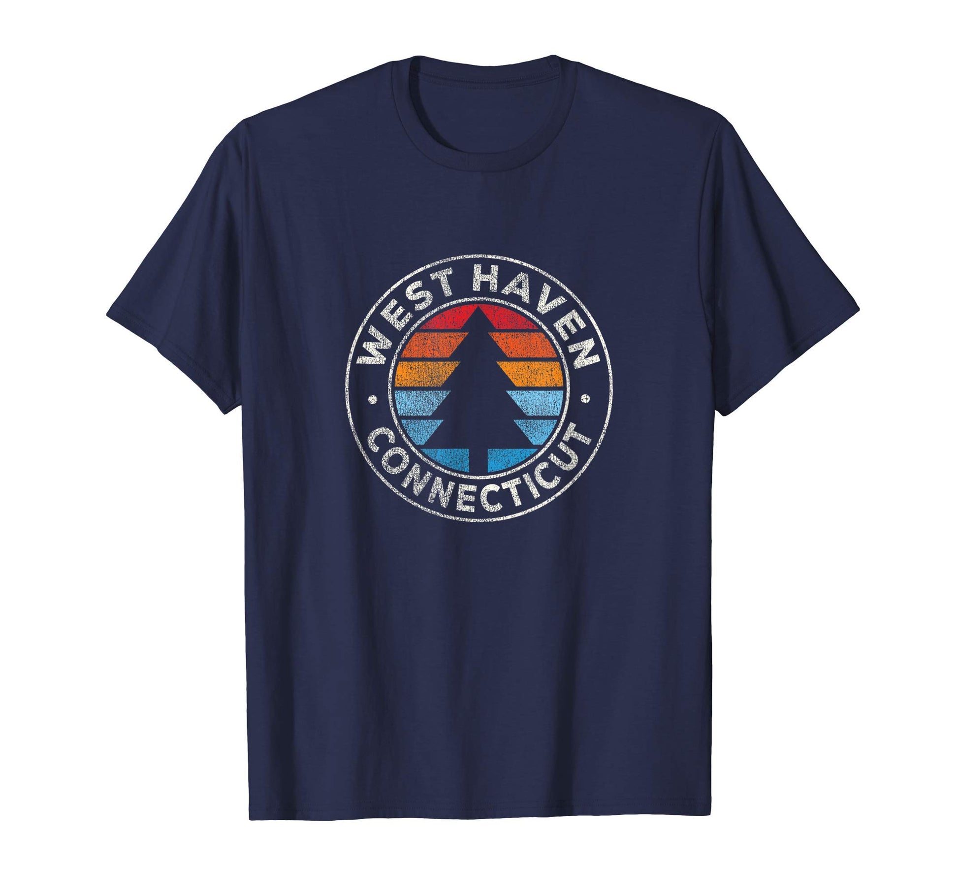 West Haven Connecticut Ct 70S T-Shirt - Aesthetic Graphic for Adults - T-Shirt, Sweatshirt, Hoodie