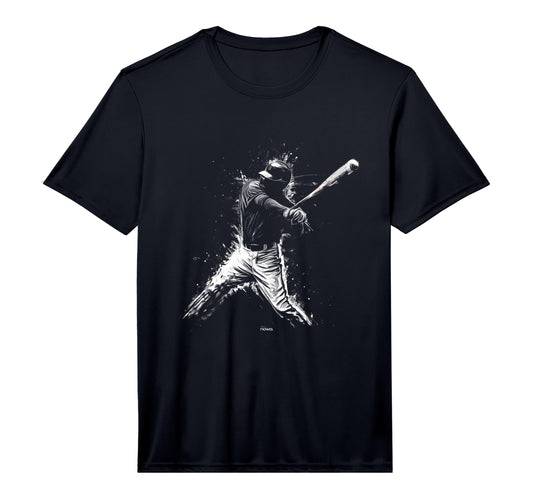 Baseball Left Handed Batter Cap T-Shirt - Fun Novelty Design Unisex - T-Shirt, Sweatshirt, Hoodie