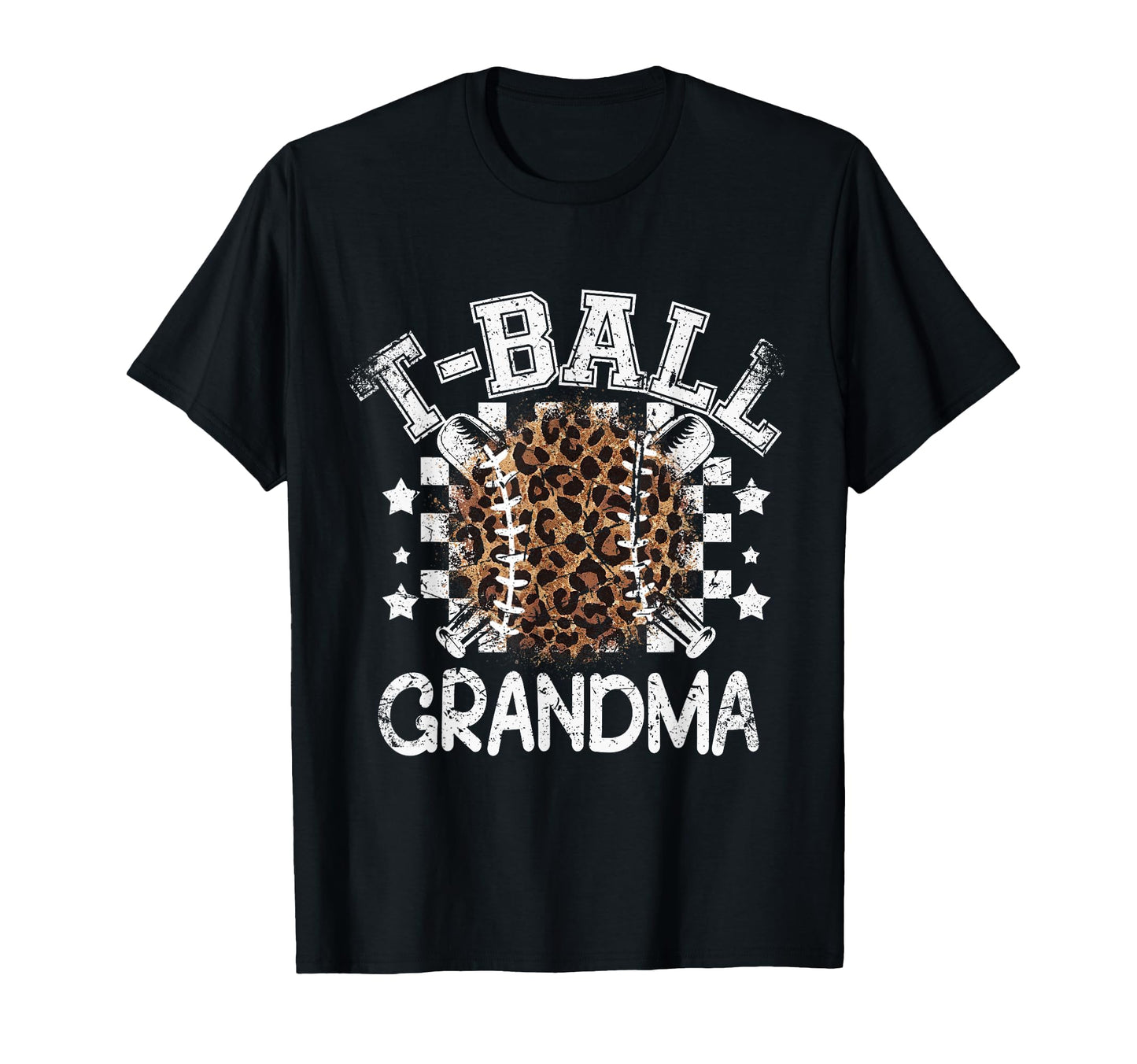 T Ball Teeball Grandma Leopard T-Shirt - Streetwear Style Men Women - T-Shirt, Sweatshirt, Hoodie