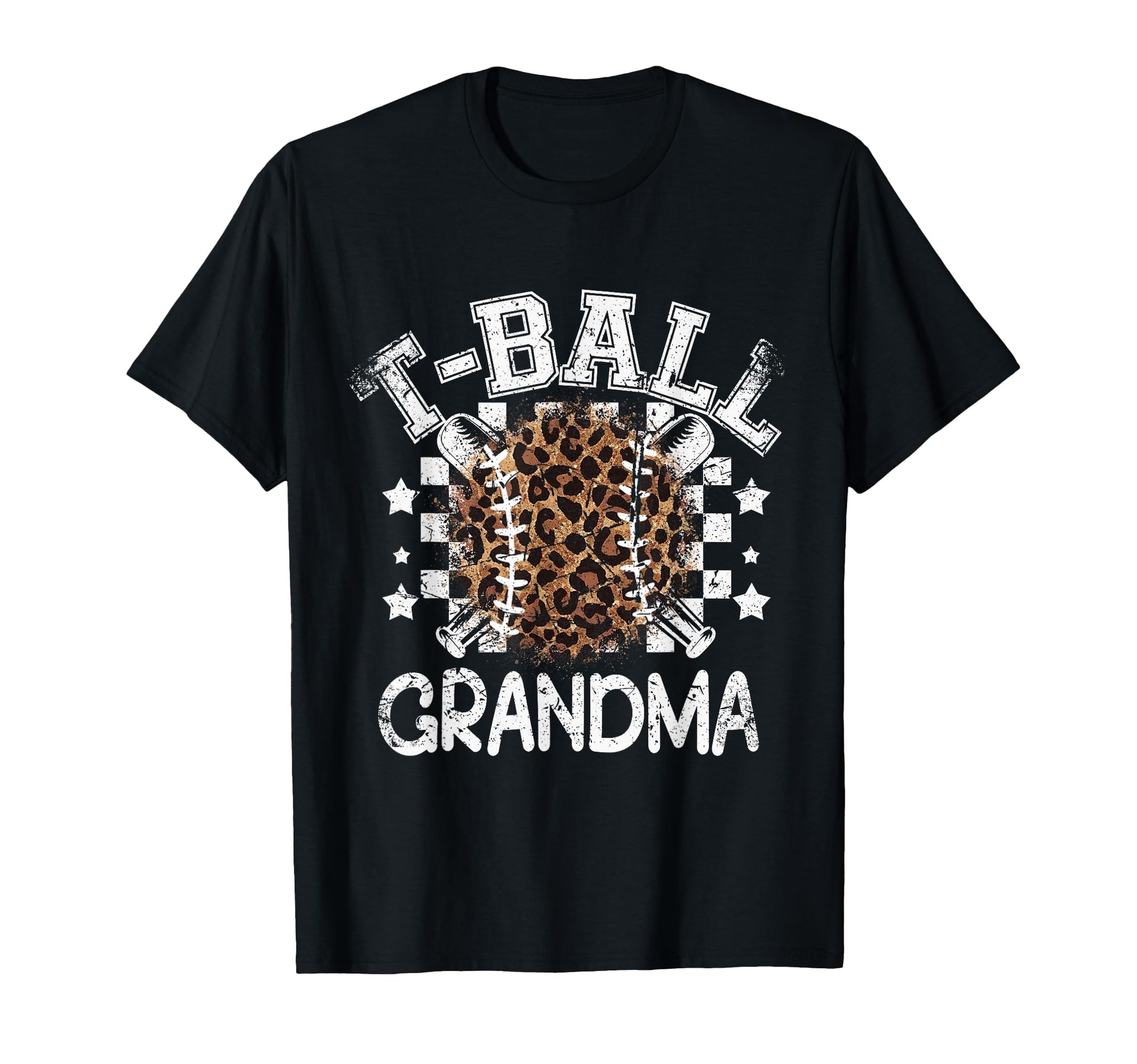 T Ball Teeball Grandma Leopard T-Shirt - Streetwear Style Men Women - T-Shirt, Sweatshirt, Hoodie