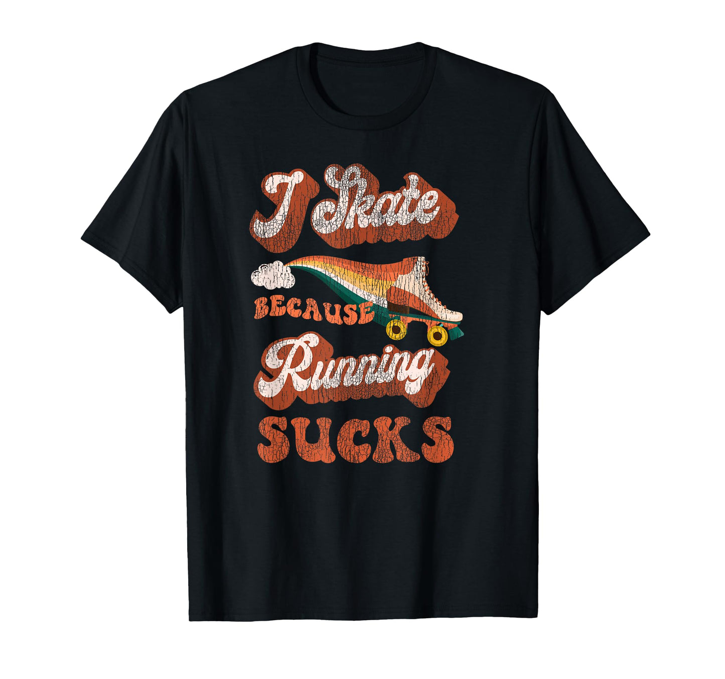 Roller Skating Skate 1970S T-Shirt - Novelty Apparel Unisex - T-Shirt, Sweatshirt, Hoodie