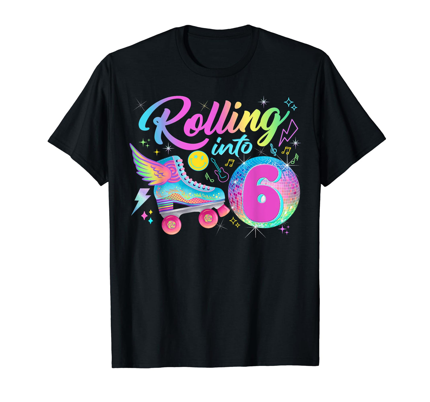 Roller Skates Birthday Disco Ball T-Shirt - Novelty Apparel for Adults - T-Shirt, Sweatshirt, Hoodie