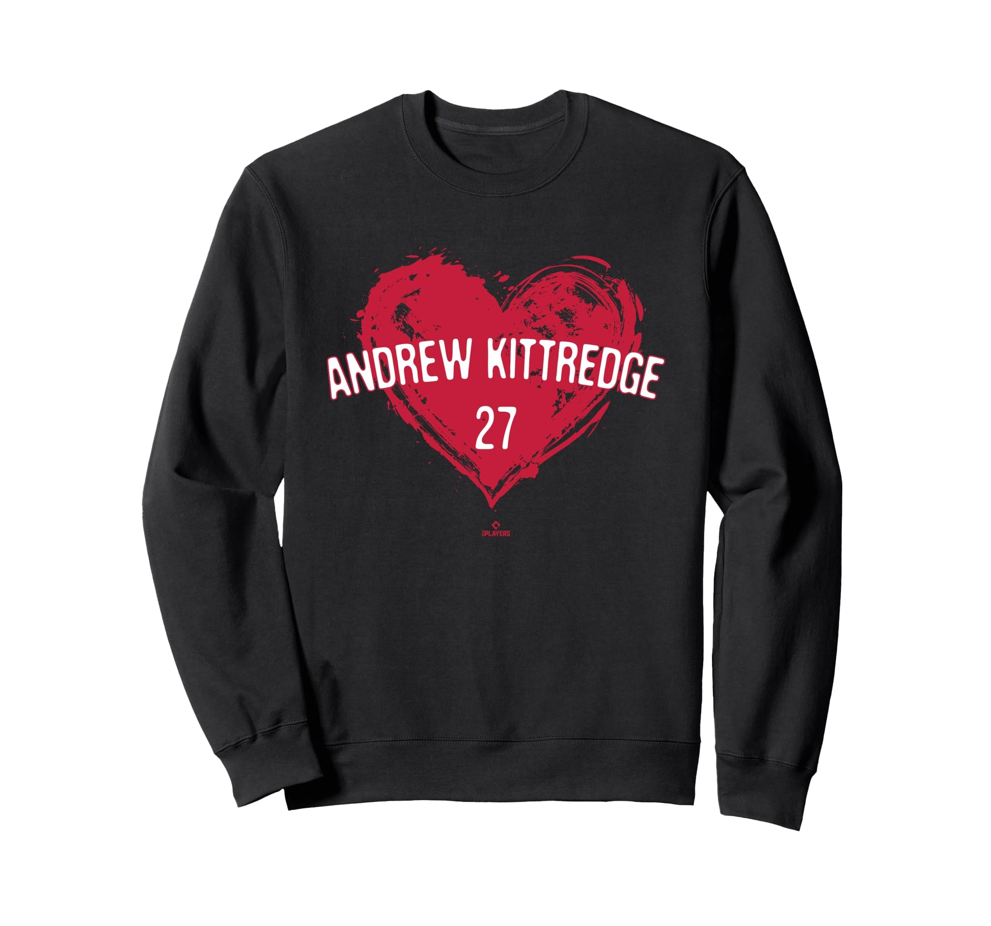 Distressed Heart Andrew Kittredge St Sweatshirt - Graphic Print Men Women - T-Shirt, Sweatshirt, Hoodie