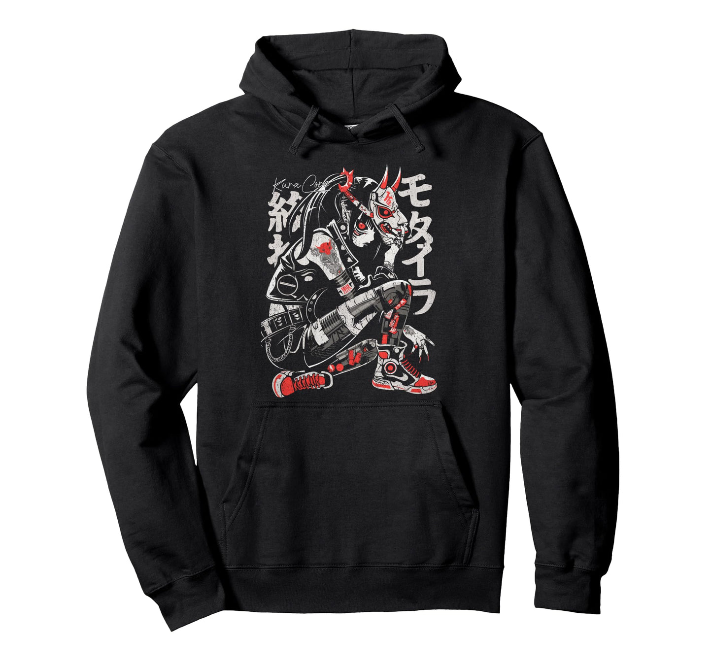 Japanese Streetwear Cyberpunk Y2K Hoodie - Minimalist Print for Adults - T-Shirt, Sweatshirt, Hoodie