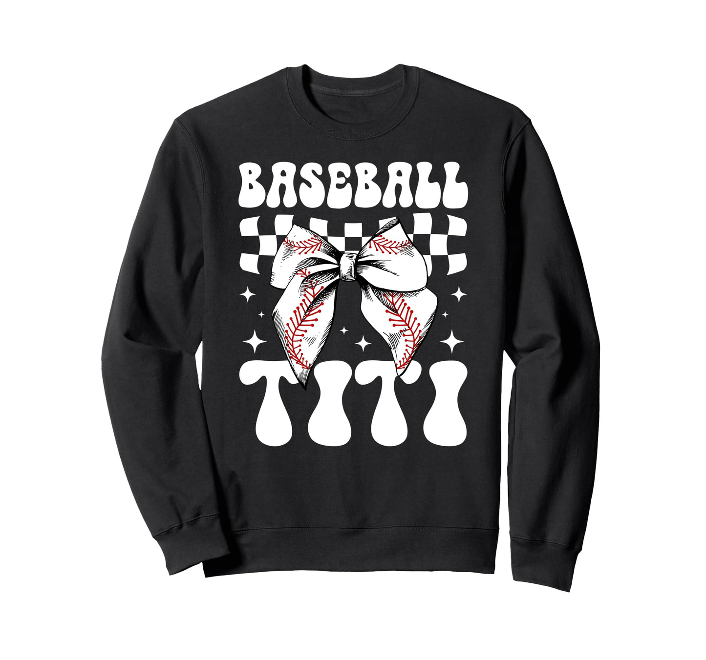Baseball Titi Coquette Titi Sweatshirt - Minimalist Print for Adults - T-Shirt, Sweatshirt, Hoodie