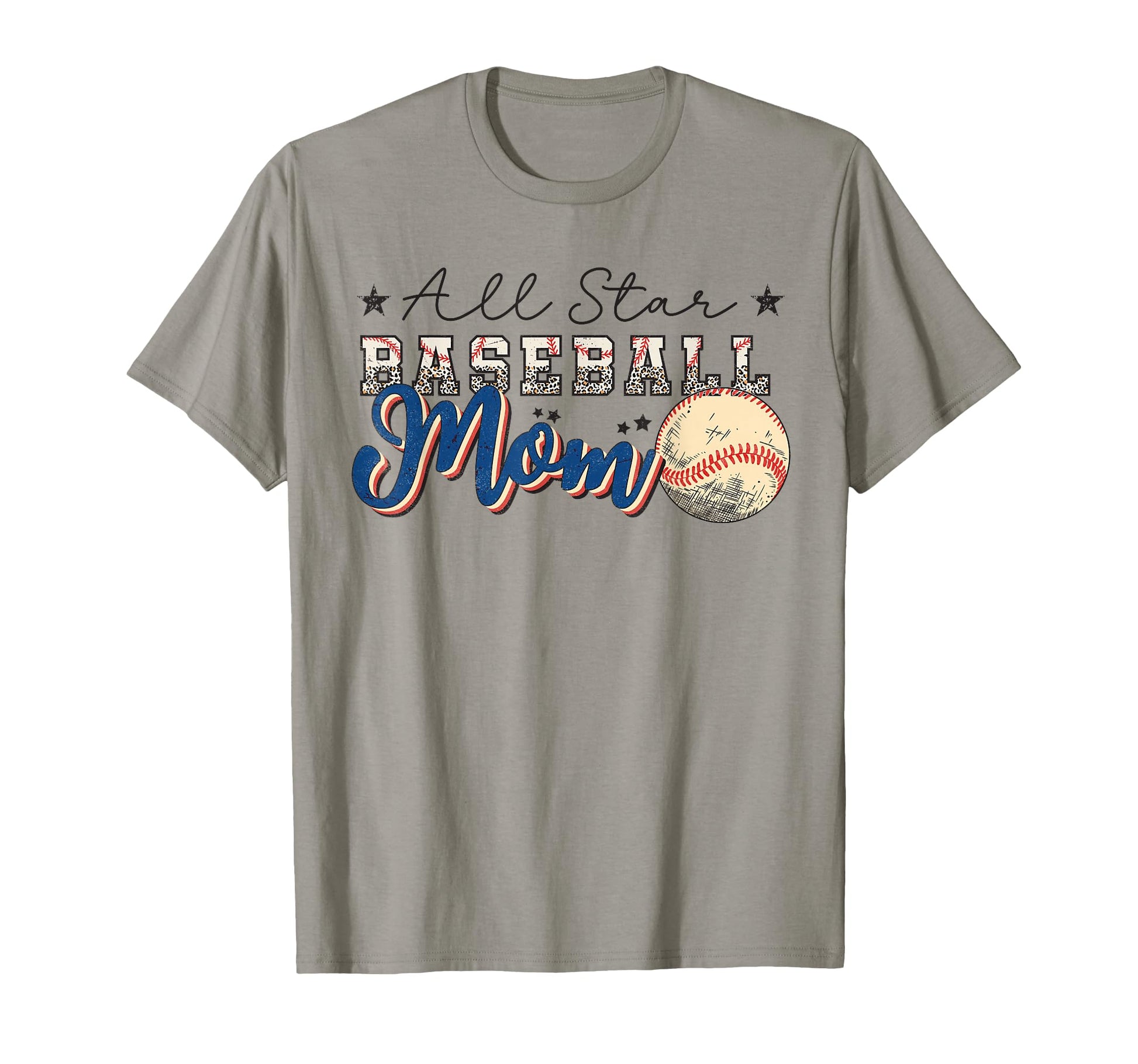 All Star Baseball Mom T-Shirt - Custom Art Print Unisex - T-Shirt, Sweatshirt, Hoodie