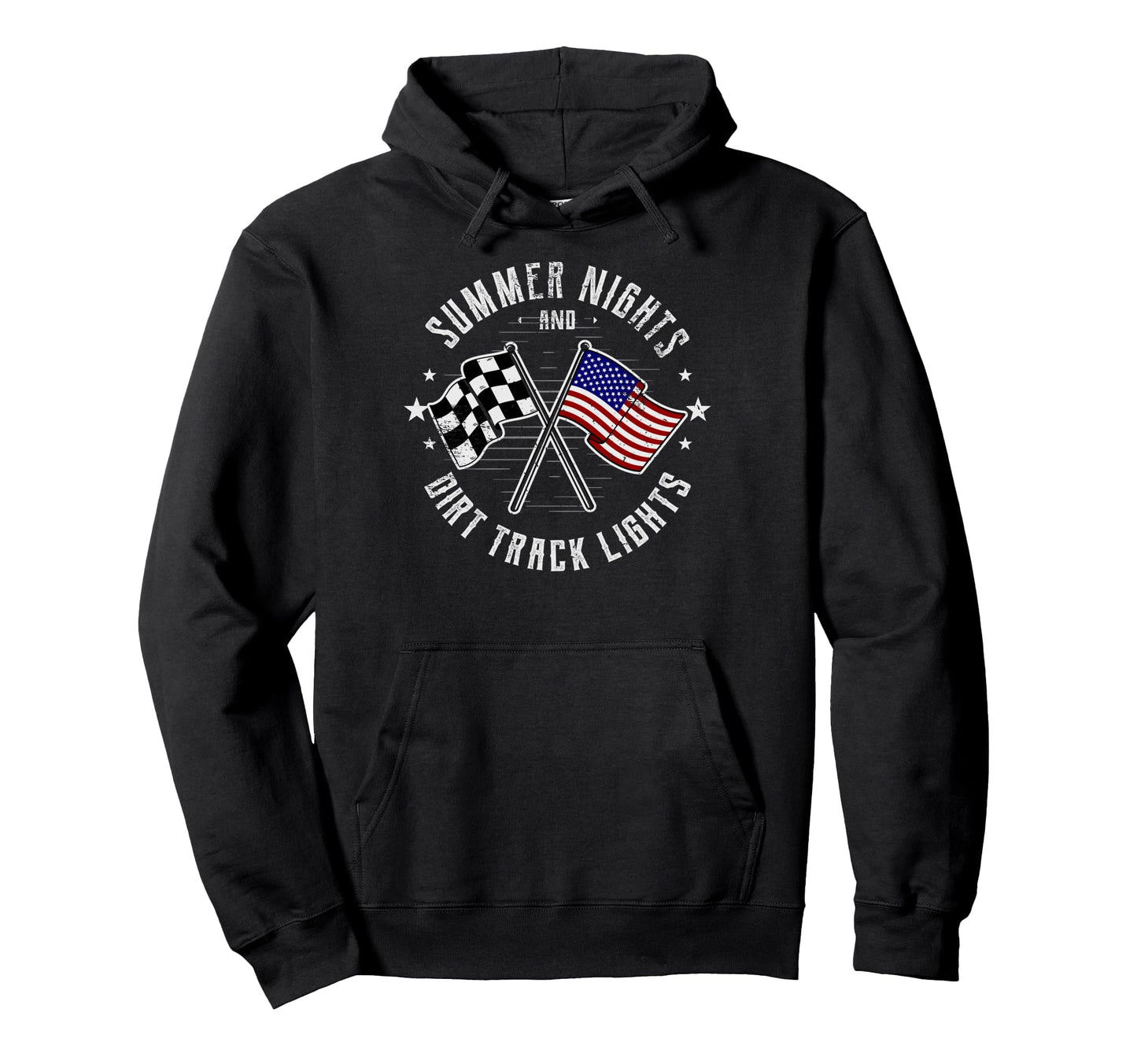 Dirt Track Dirt Racing Fun Gift Hoodie - Novelty Apparel for Adults - T-Shirt, Sweatshirt, Hoodie
