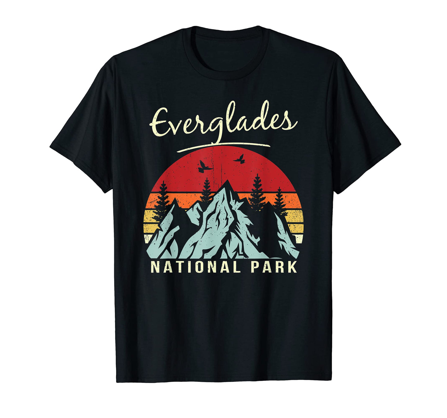 Hiking Camping Everglades National Park T-Shirt - Trendy Graphic Unisex - T-Shirt, Sweatshirt, Hoodie