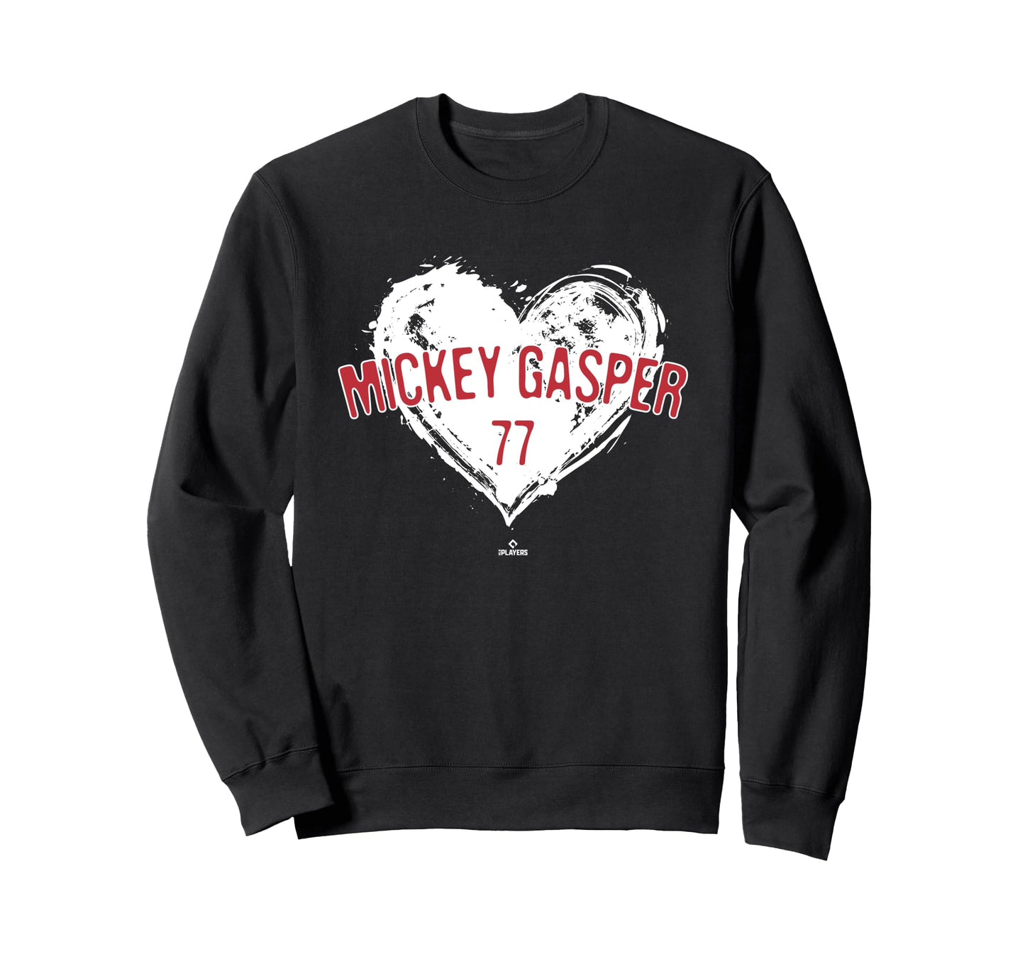 Distressed Heart Mickey Gasper Sweatshirt - Novelty Apparel Men Women - T-Shirt, Sweatshirt, Hoodie