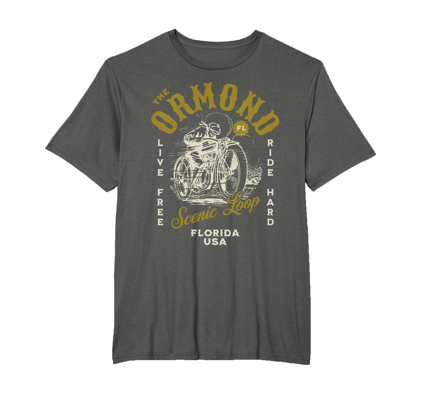 Ormond Scenic Loop Florida T-Shirt - Streetwear Style for Adults - T-Shirt, Sweatshirt, Hoodie
