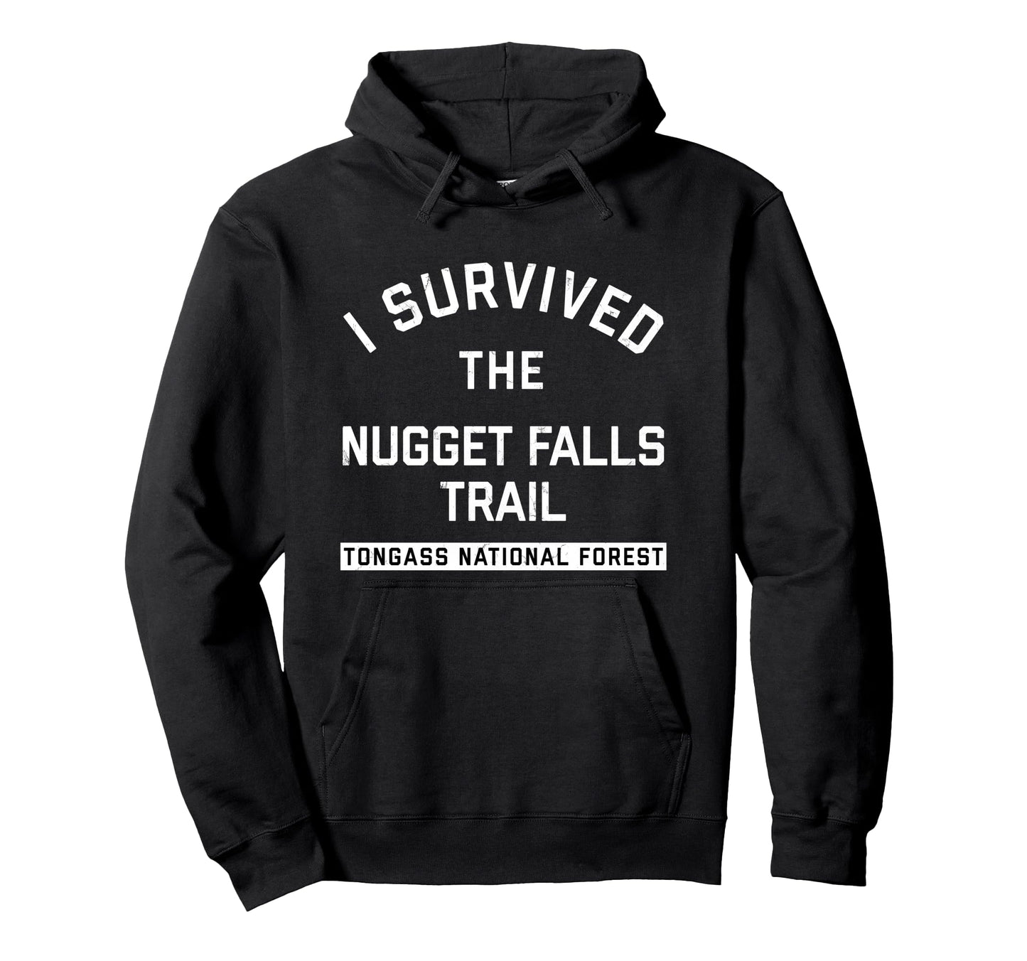 Varsity Tongass Forest Hoodie - Trendy Graphic Unisex - T-Shirt, Sweatshirt, Hoodie