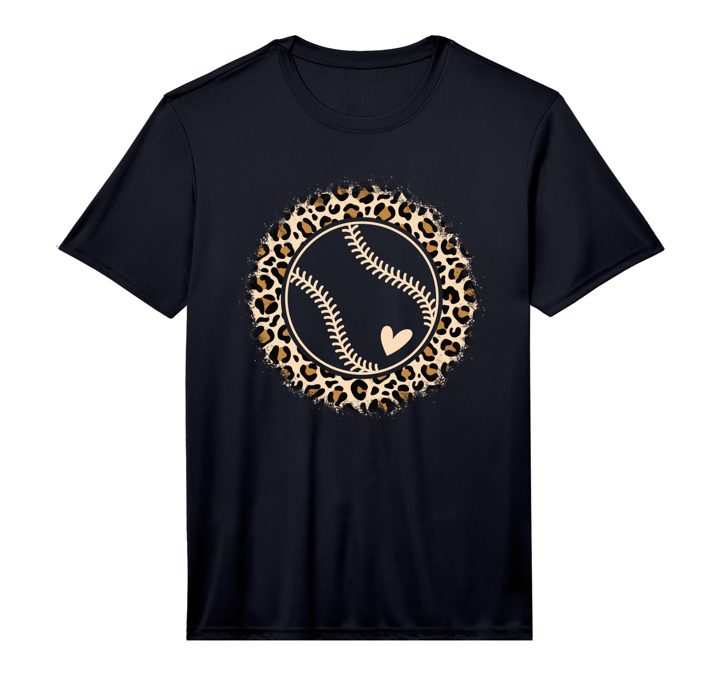 Baseball Leopard Baseball Player T-Shirt - Unique Graphic Men Women - T-Shirt, Sweatshirt, Hoodie