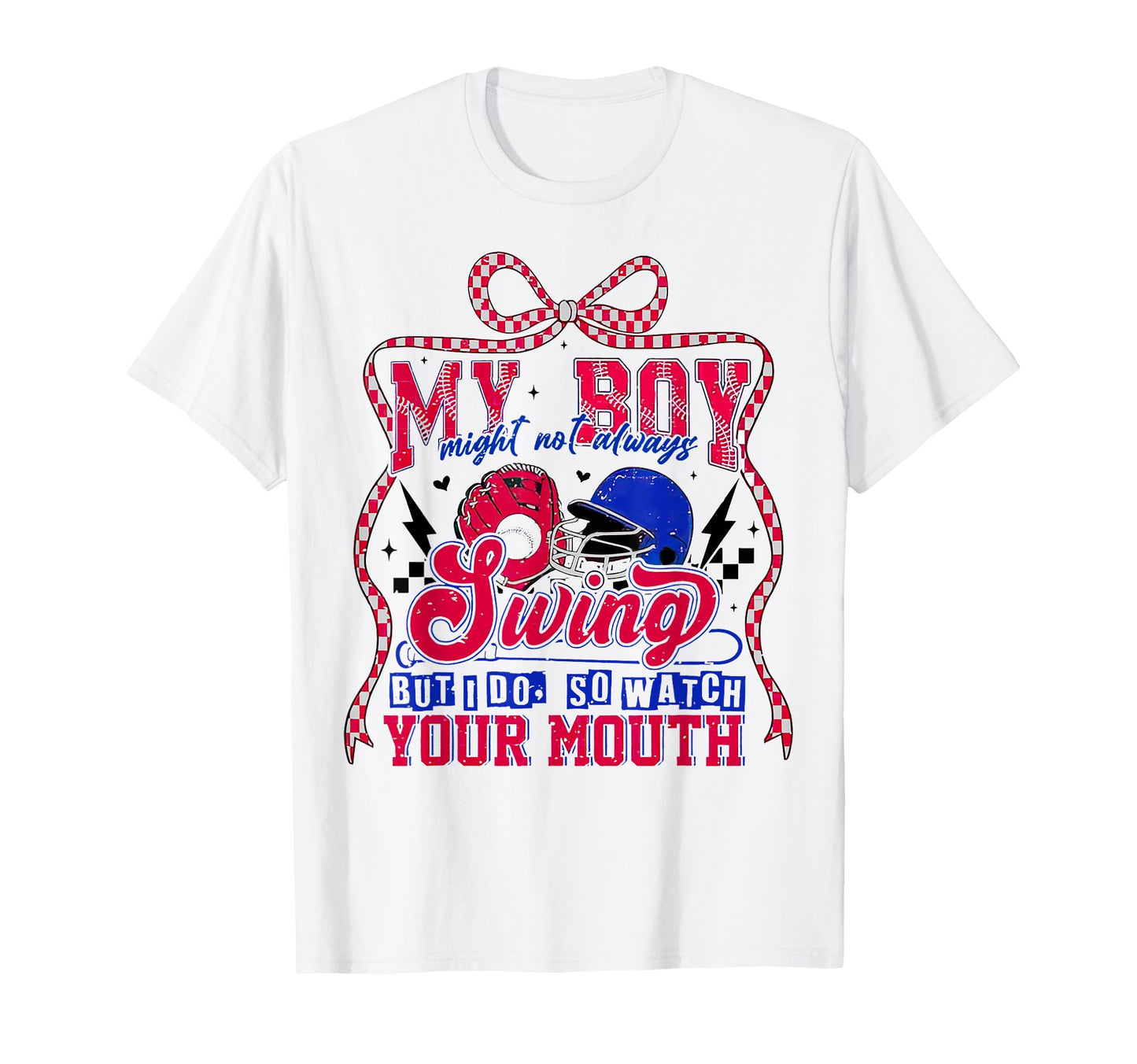 My My Might Not Always Swing Baseball T-Shirt - Novelty Apparel Men Women - T-Shirt, Sweatshirt, Hoodie