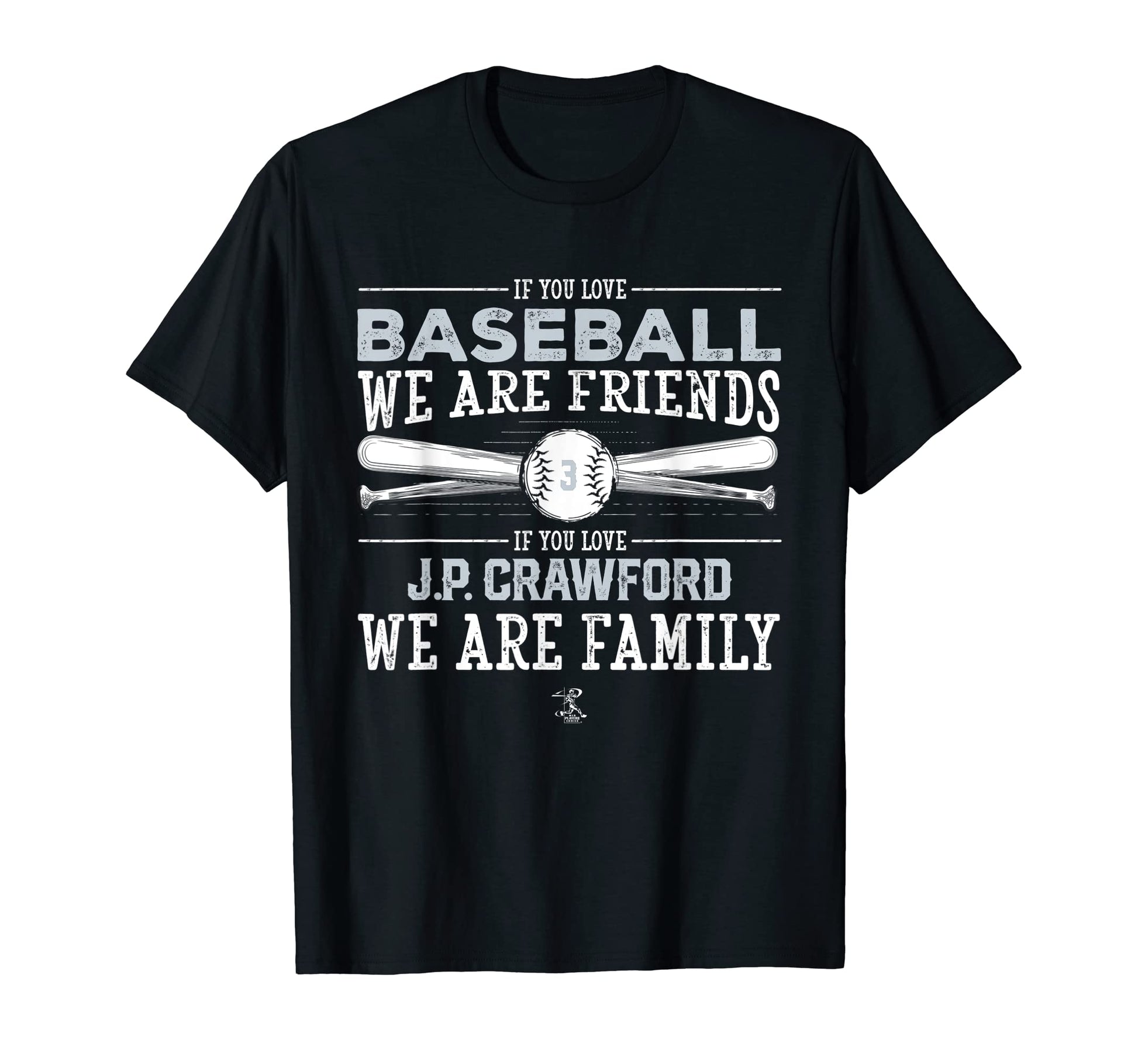 J P Crawford If You Love Baseball T-Shirt - Novelty Apparel Unisex - T-Shirt, Sweatshirt, Hoodie
