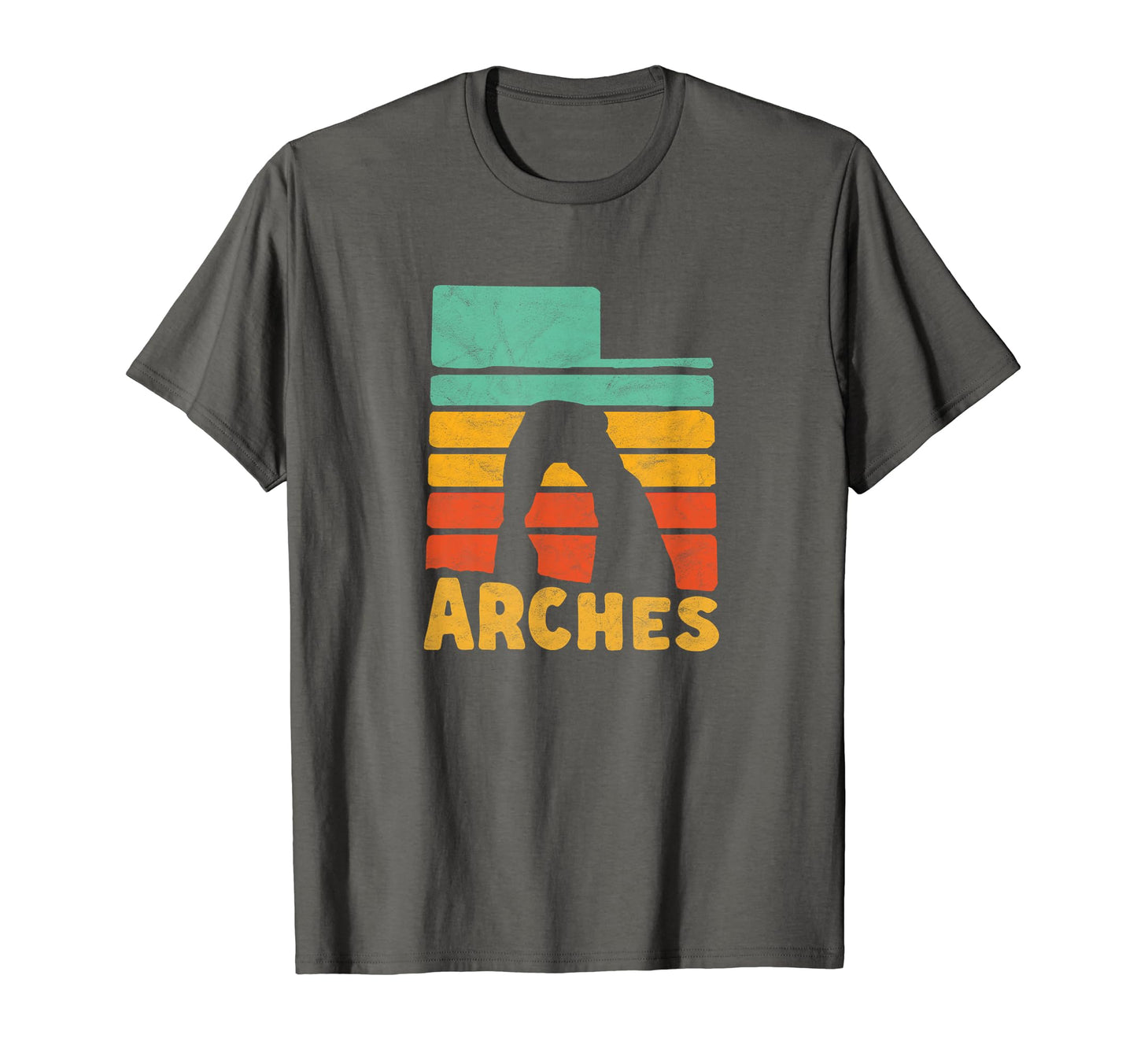 Arches National Park State Utah Shape T-Shirt - Unique Graphic Unisex - T-Shirt, Sweatshirt, Hoodie