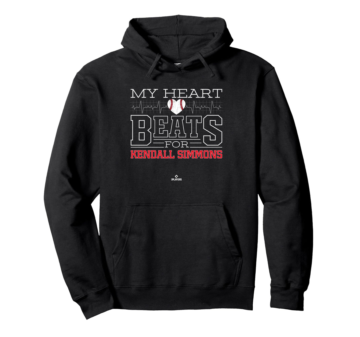My Heart Beats Kendall Simmons Prospect Hoodie - Trendy Graphic Unisex - T-Shirt, Sweatshirt, Hoodie