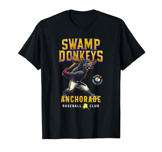 Anchorage Swamp Donkeys Minor League T-Shirt - Streetwear Style Unisex - T-Shirt, Sweatshirt, Hoodie