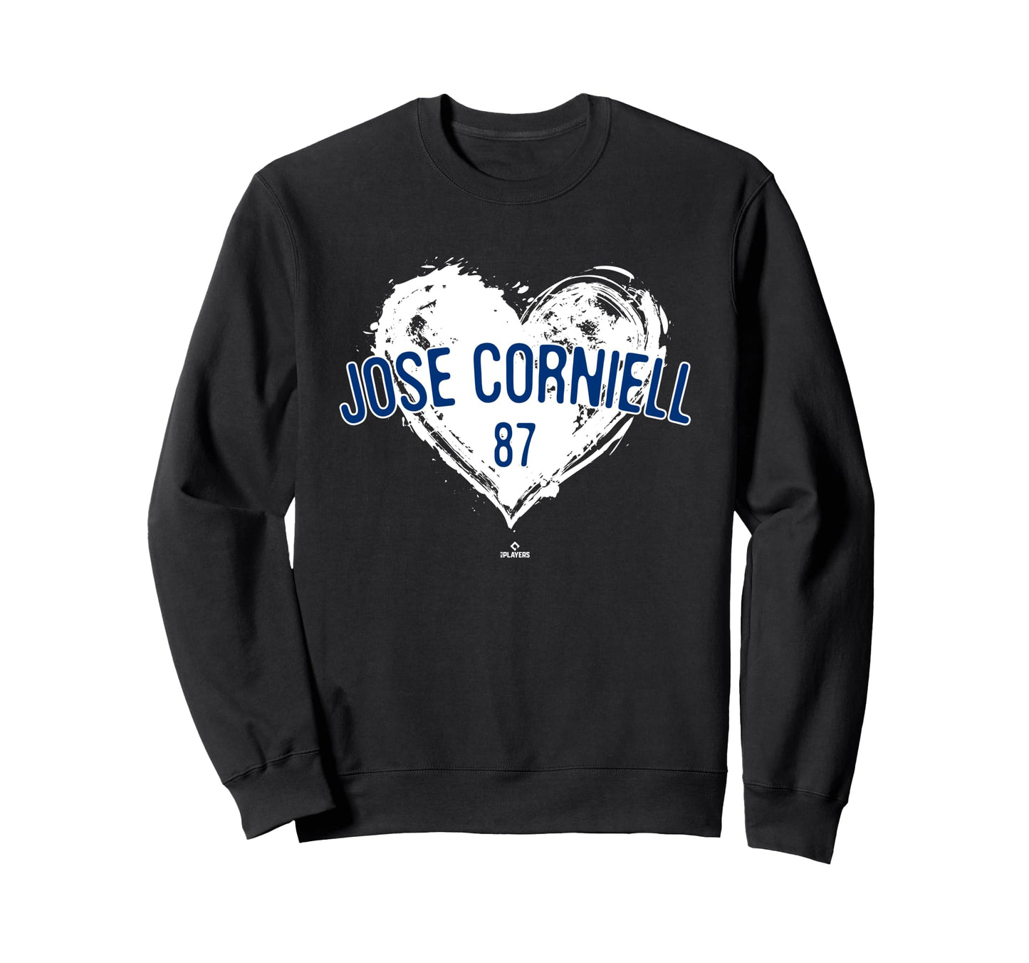 Distressed Heart Jose Corniell Sweatshirt - Streetwear Style for Adults - T-Shirt, Sweatshirt, Hoodie