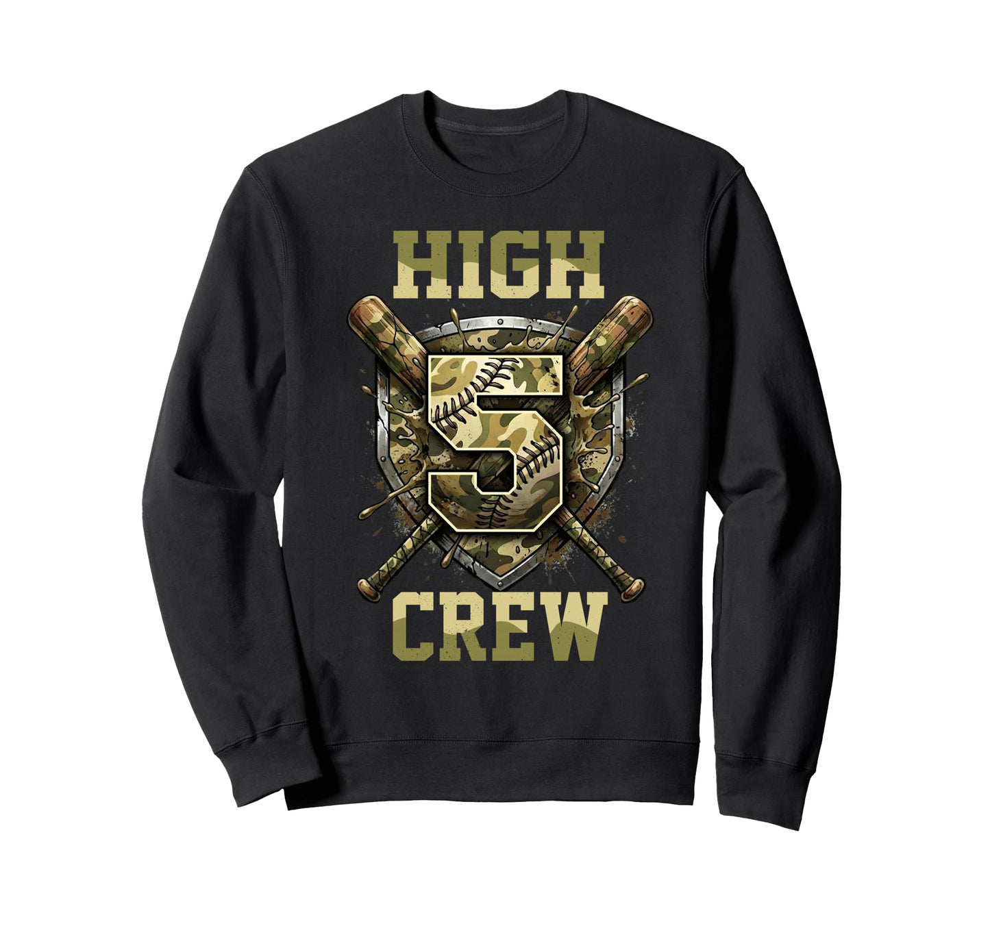 Hi 5 Birthday Party Decorations Sweatshirt - Unique Graphic Unisex - T-Shirt, Sweatshirt, Hoodie
