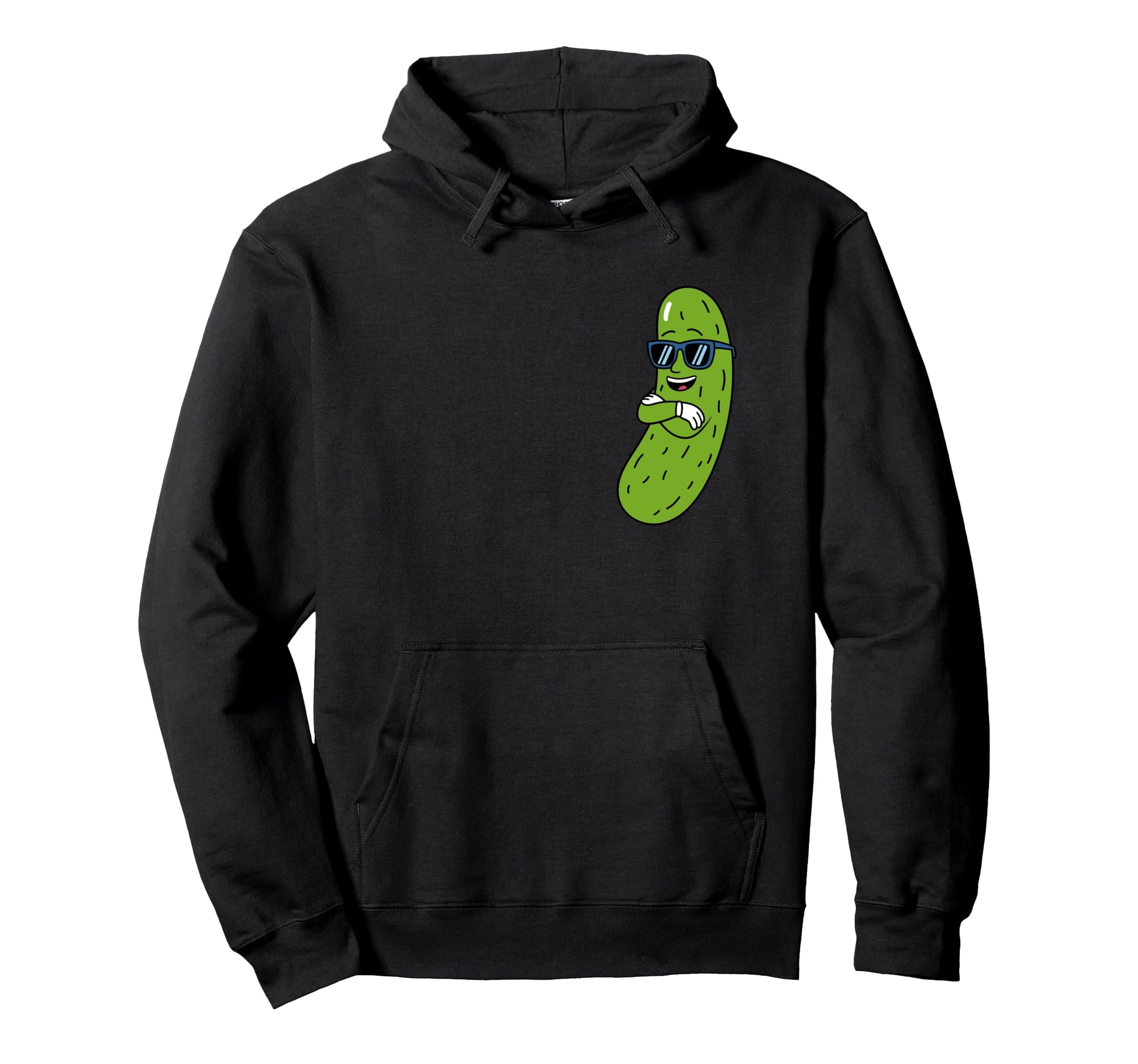 Pickle Cartoon Funny Y2K Aesthetic Hoodie - Custom Art Print Men Women - T-Shirt, Sweatshirt, Hoodie