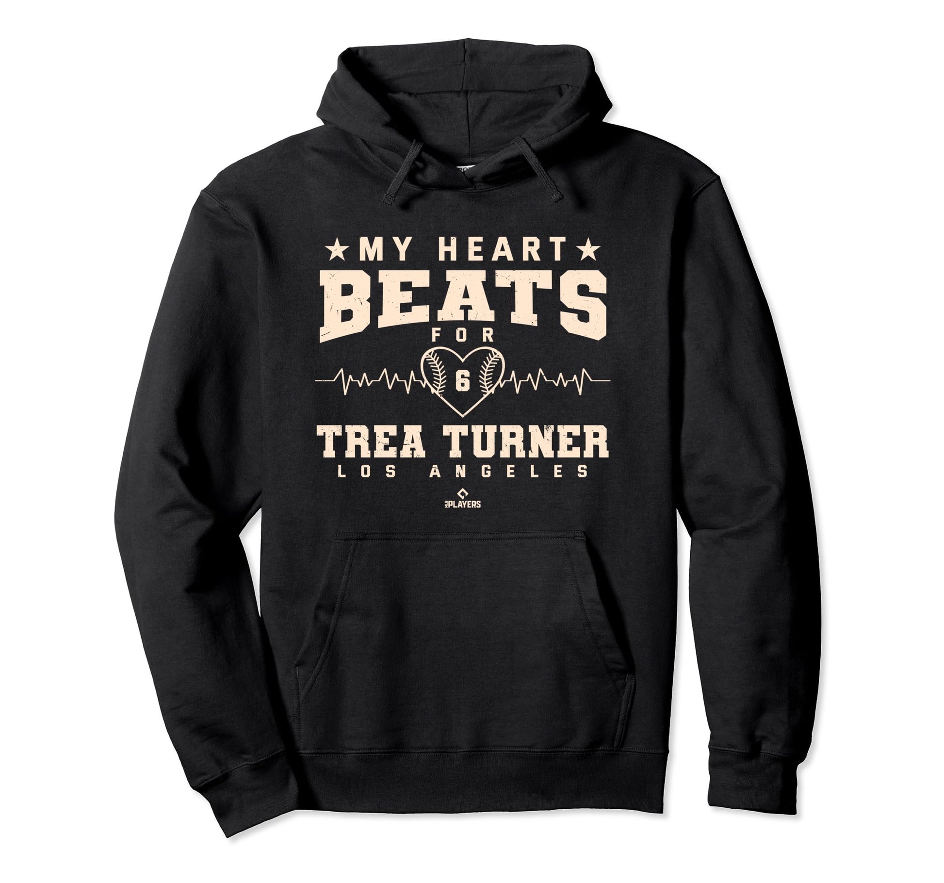 My Heart Beats Trea Turner Valentines Hoodie - Aesthetic Graphic Men Women - T-Shirt, Sweatshirt, Hoodie