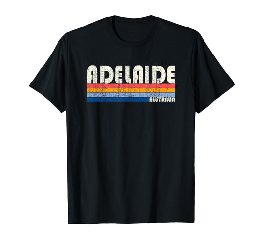 70S 80S Adelaide Australia T-Shirt - Trendy Graphic for Adults - T-Shirt, Sweatshirt, Hoodie
