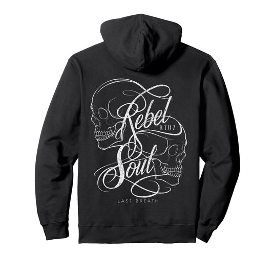 Back Y2K Streetwear Skull Hoodie - Streetwear Style for Adults - T-Shirt, Sweatshirt, Hoodie