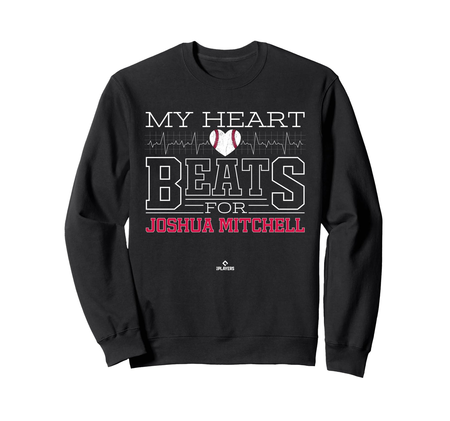 My Heart Beats Joshua Mitchell Sweatshirt - Aesthetic Graphic for Adults - T-Shirt, Sweatshirt, Hoodie