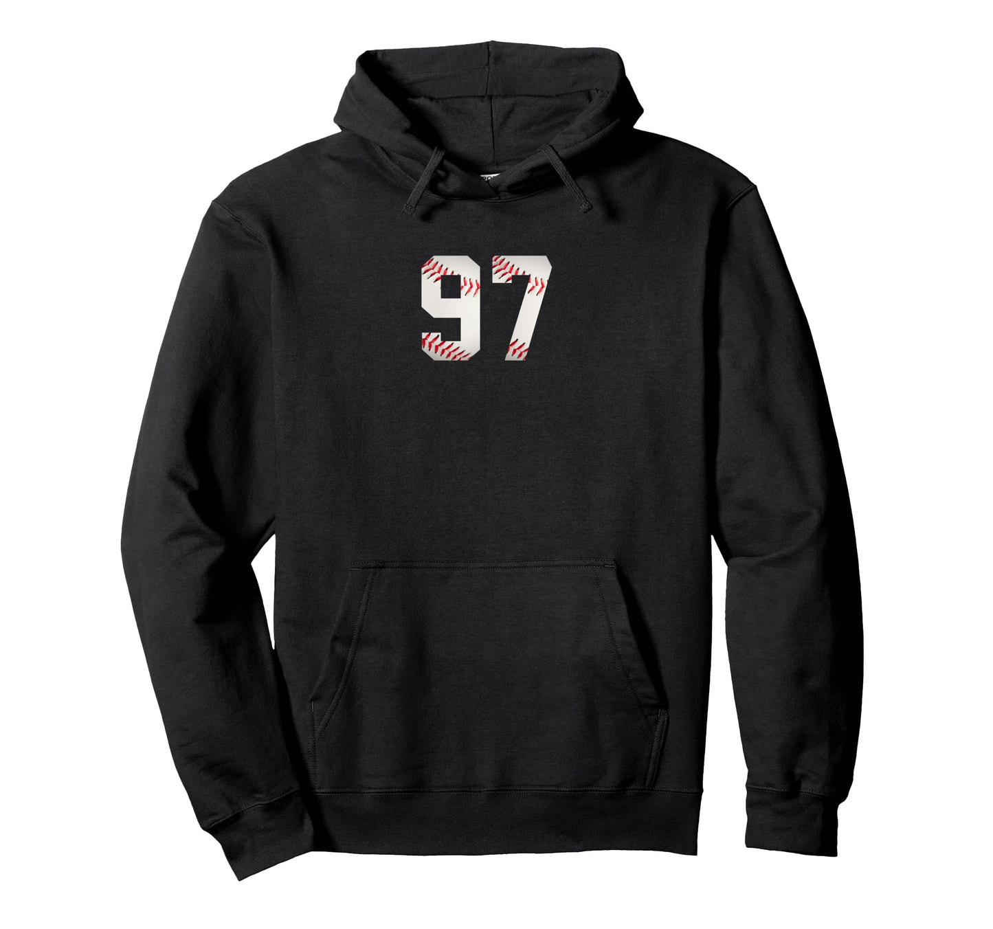 Number 97 Minimalist Birthday Hoodie - Minimalist Print for Adults - T-Shirt, Sweatshirt, Hoodie