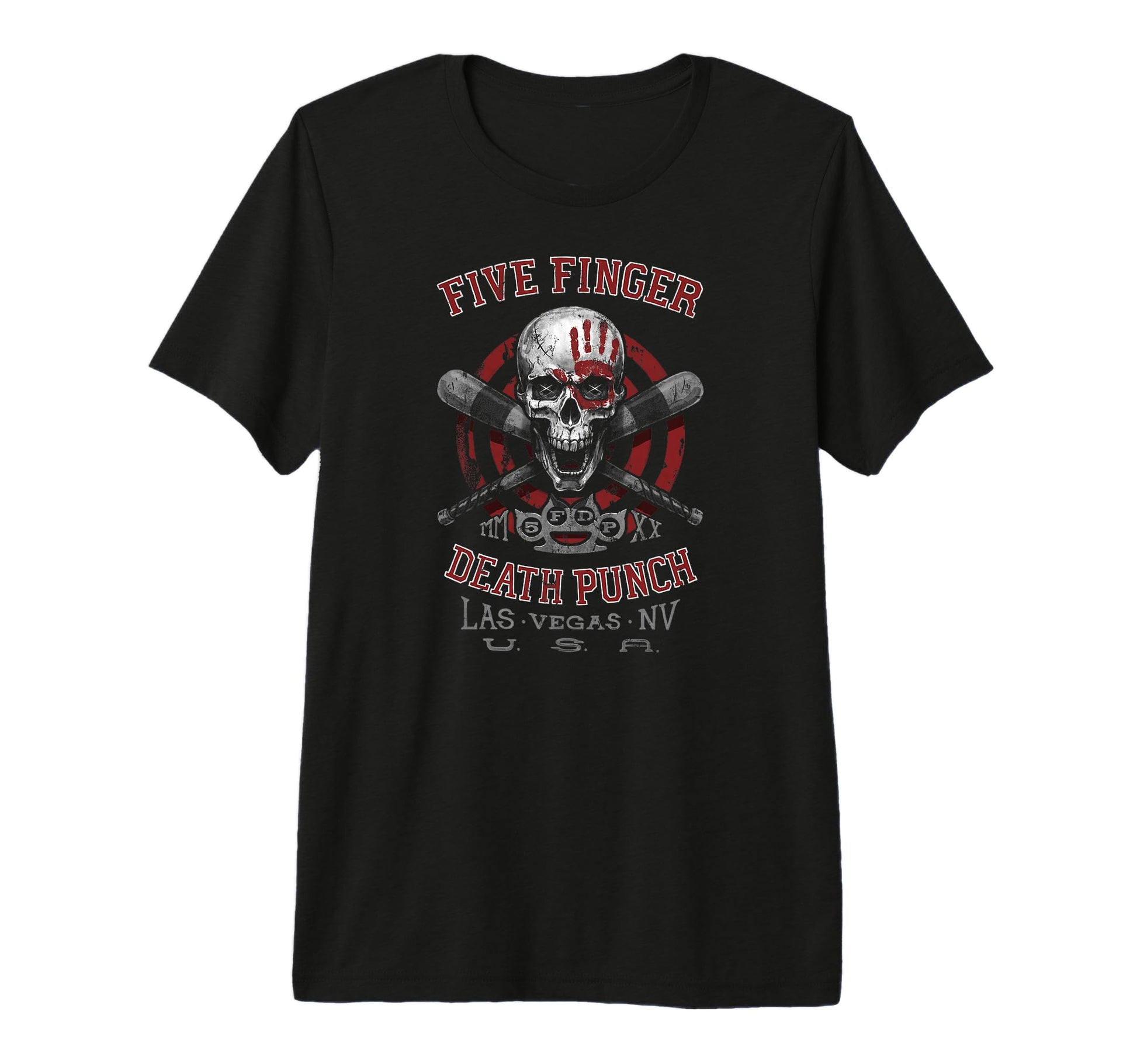 5Fdp Baseball Skull Tri Blend T-Shirt - Casual Everyday Wear Unisex - T-Shirt, Sweatshirt, Hoodie