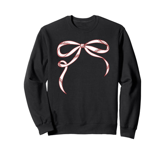 2 Sided Coquette Bow Baseball Is My Sweatshirt - Graphic Print Unisex - T-Shirt, Sweatshirt, Hoodie