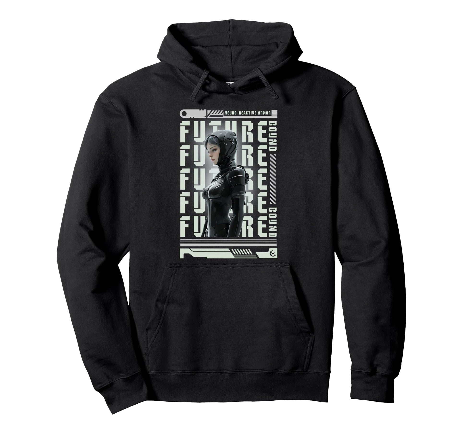 Y2K Future Bold Urban Graffiti Hoodie - Aesthetic Graphic Men Women - T-Shirt, Sweatshirt, Hoodie