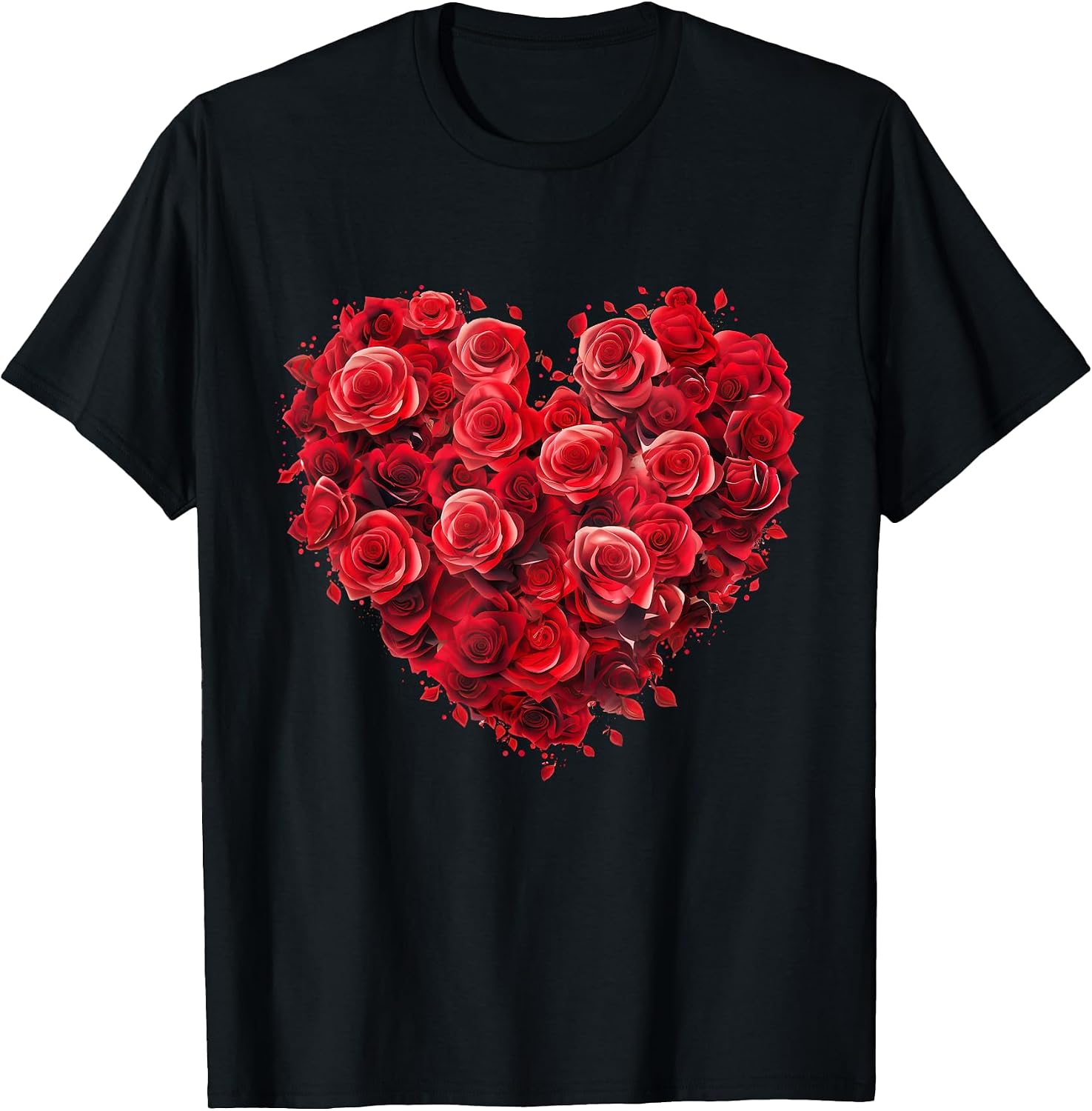 Heart Roses Flower Love Graphic Co. - Adult & Kids T-Shirts, Sweatshirts & Hoodies apparel design preview 1