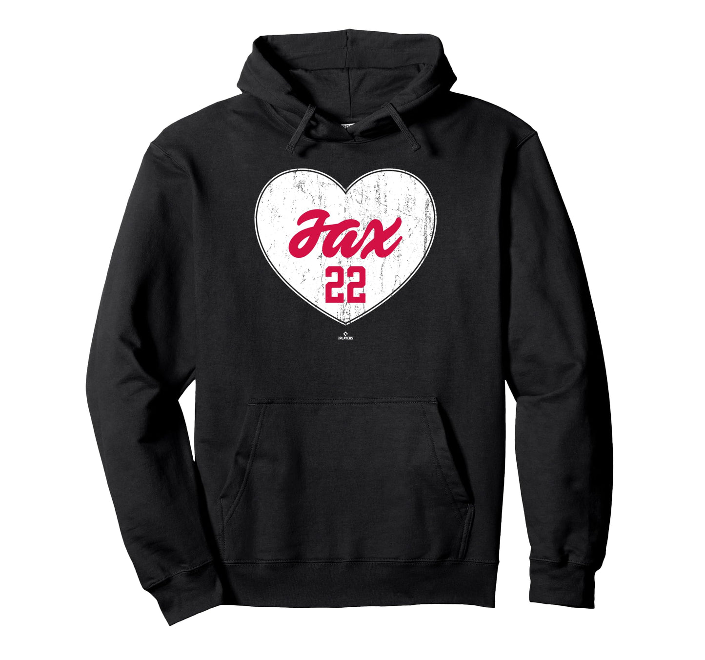 Distressed Heart Griffin Jax Minnesota Hoodie - Novelty Apparel for Adults - T-Shirt, Sweatshirt, Hoodie