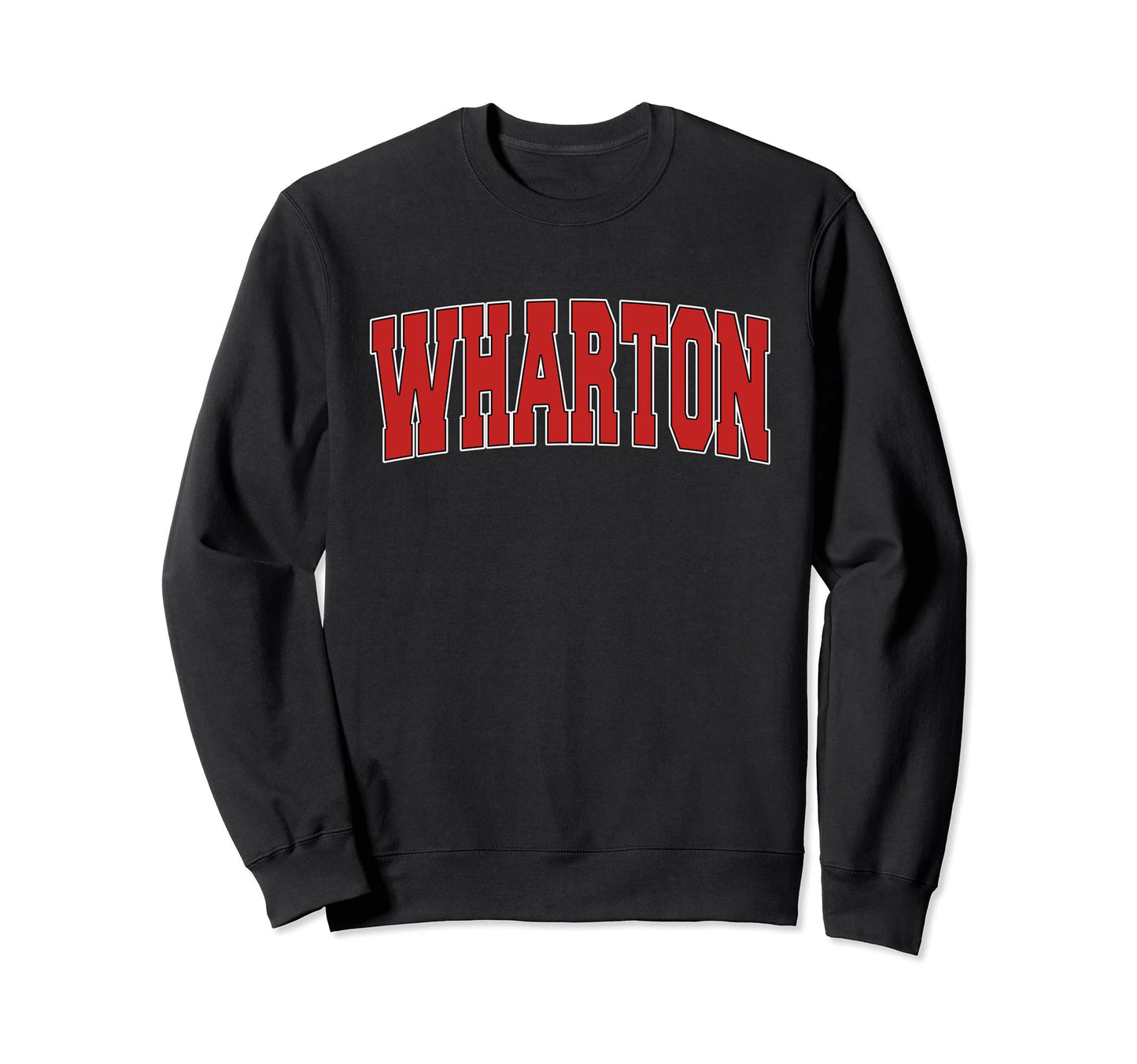 Wharton Tx Texas Varsity Usa Sports Sweatshirt - Graphic Print for Adults - T-Shirt, Sweatshirt, Hoodie