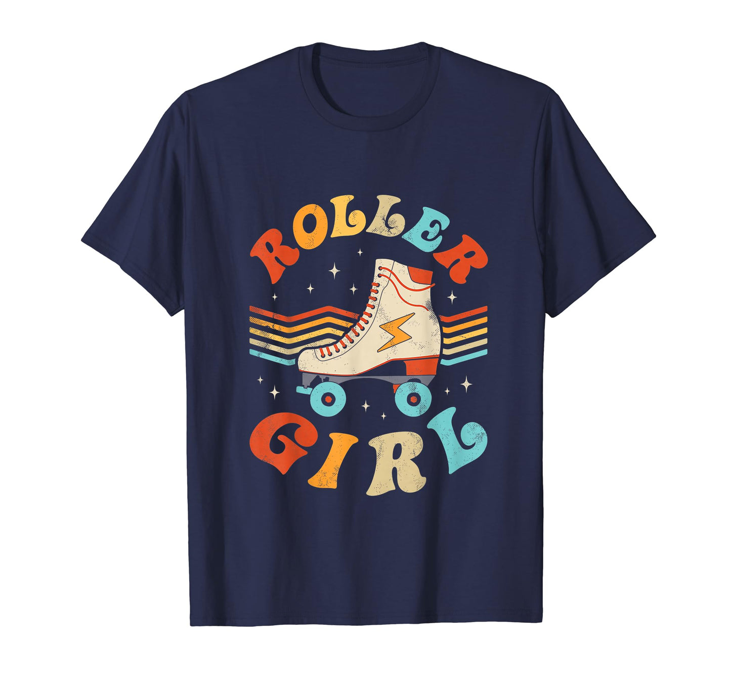 Roller Skater Skating 70S 80S Skates T-Shirt - Custom Art Print Unisex - T-Shirt, Sweatshirt, Hoodie