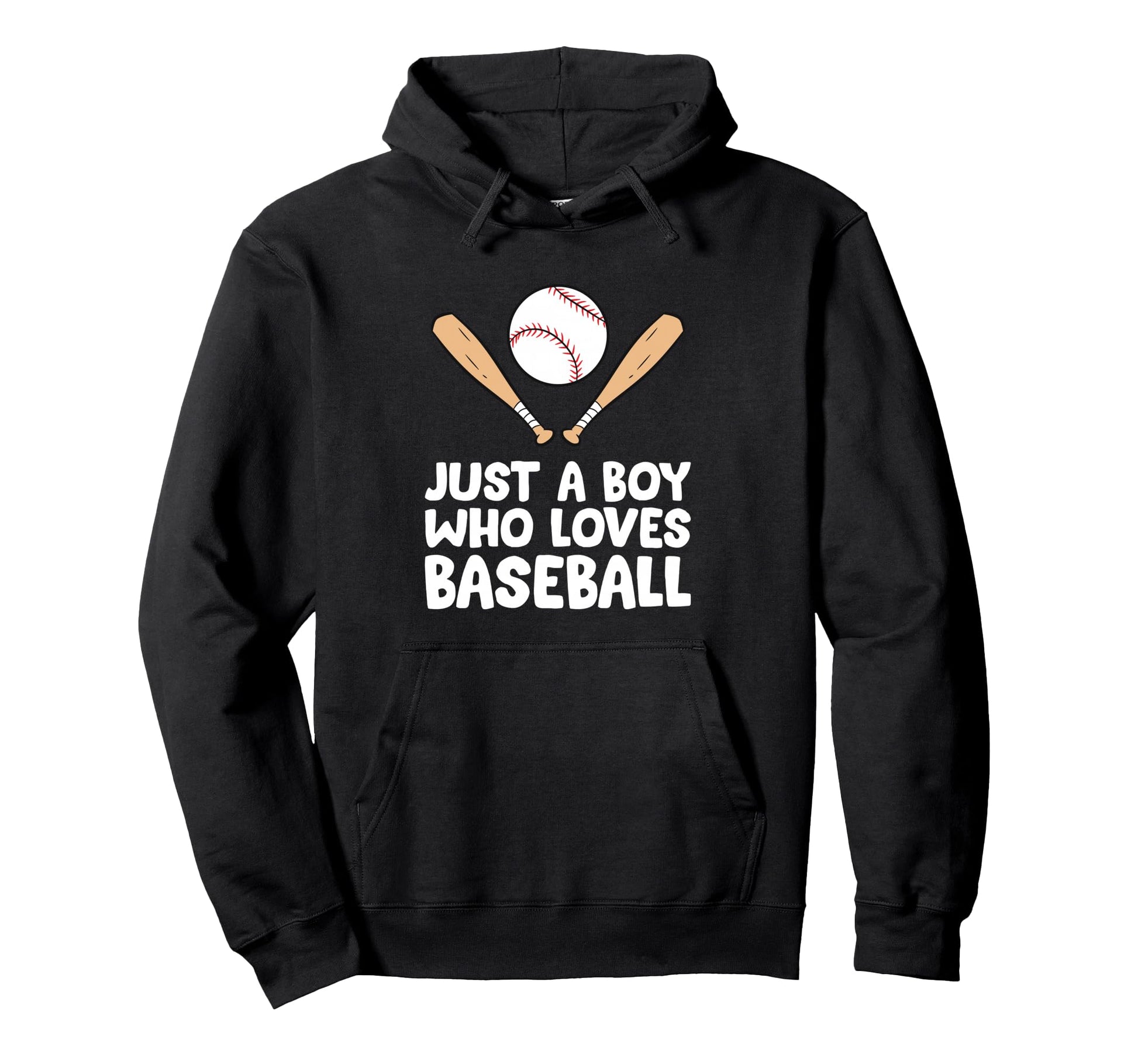 Just Who Loves Baseball Hoodie - Aesthetic Graphic Unisex - T-Shirt, Sweatshirt, Hoodie