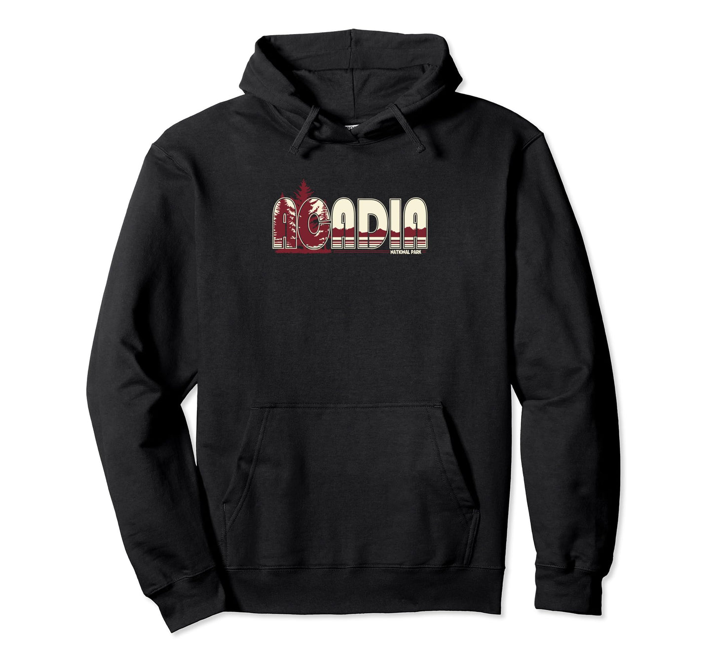 Acadia National Park Hoodie - Trendy Graphic for Adults - T-Shirt, Sweatshirt, Hoodie