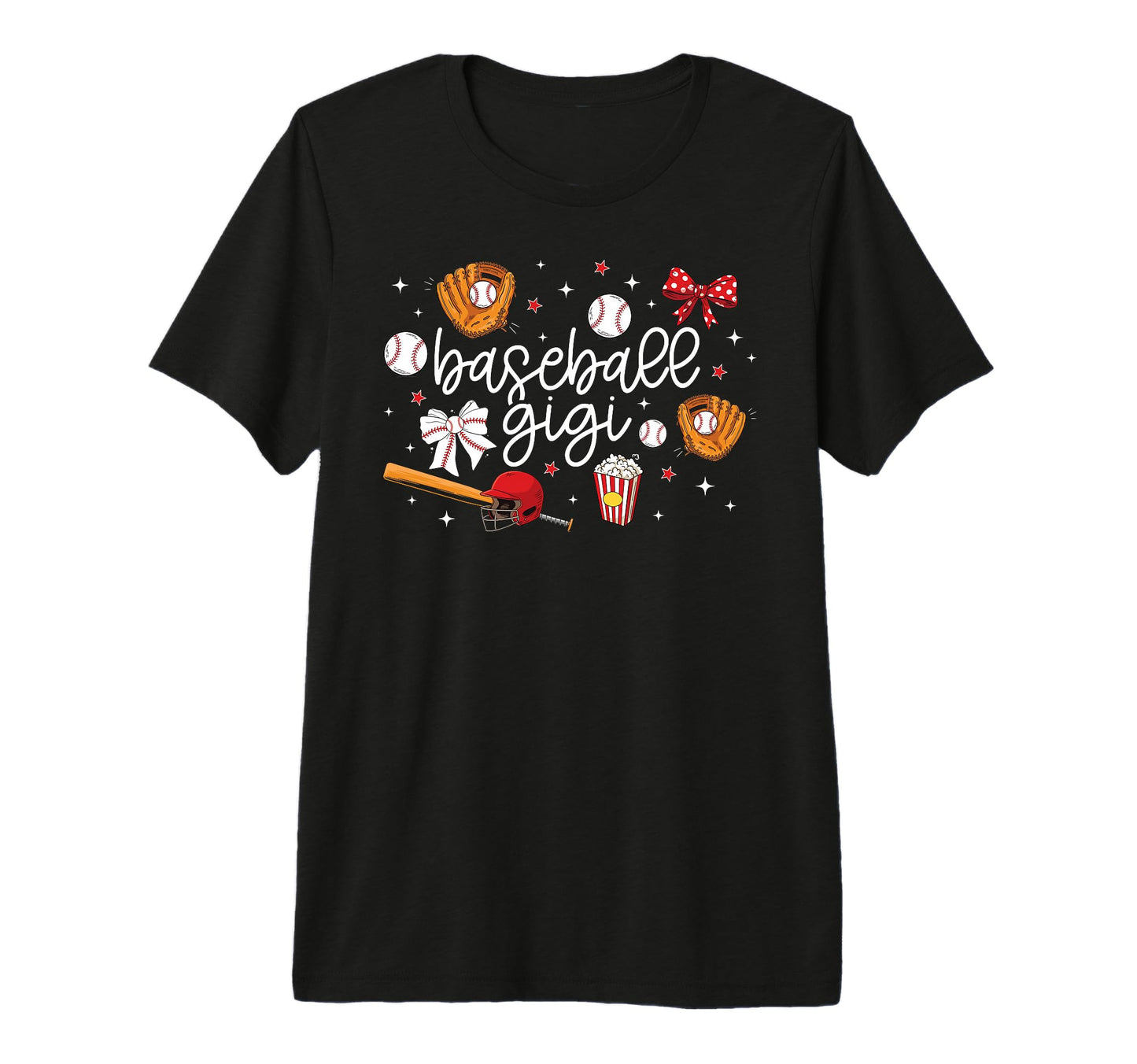 Baseball Gigi Coquette Gigi T-Shirt - Casual Everyday Wear Men Women - T-Shirt, Sweatshirt, Hoodie