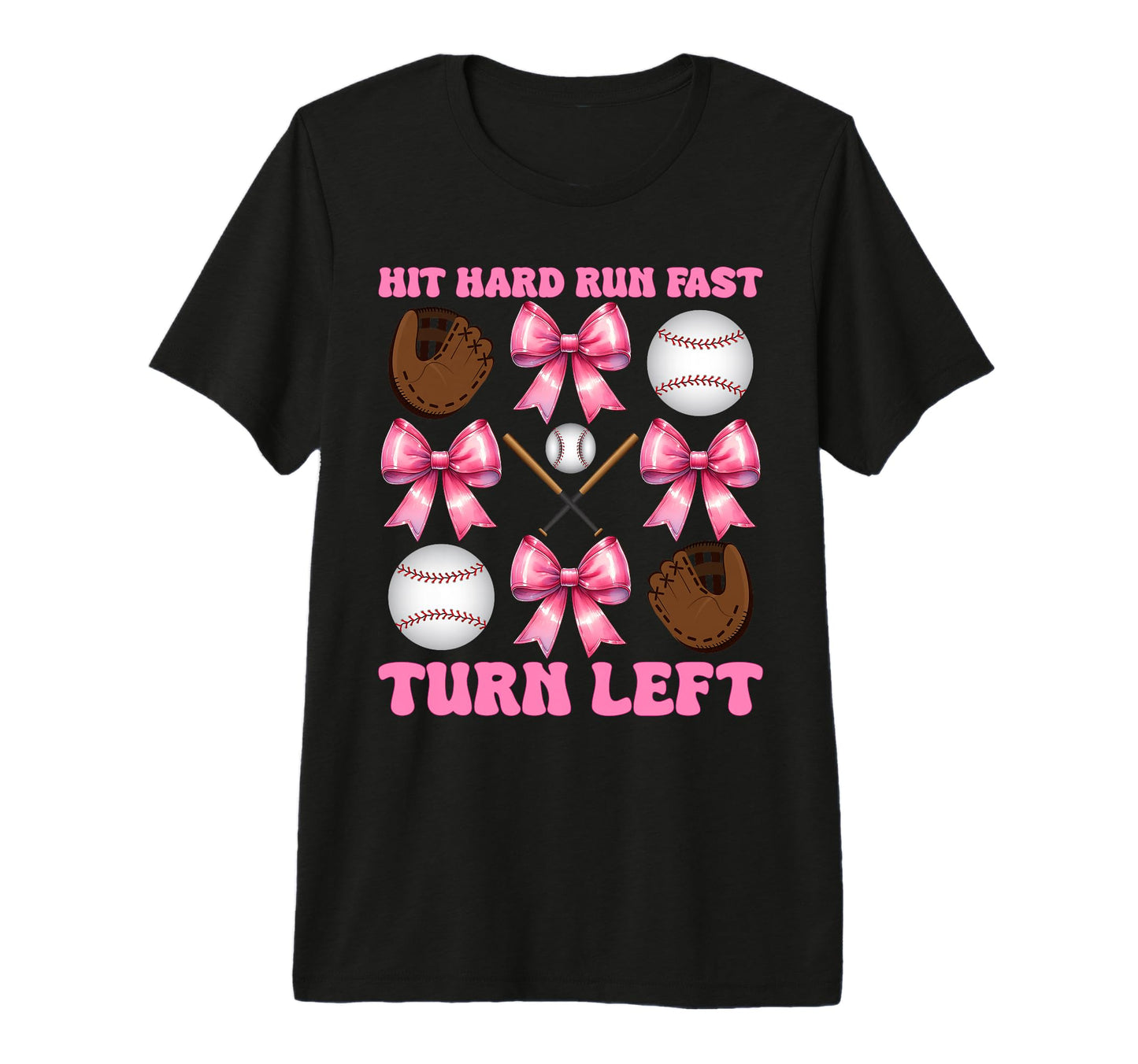 Baseball Player Mom Coquette Bow Hit T-Shirt - Streetwear Style Men Women - T-Shirt, Sweatshirt, Hoodie