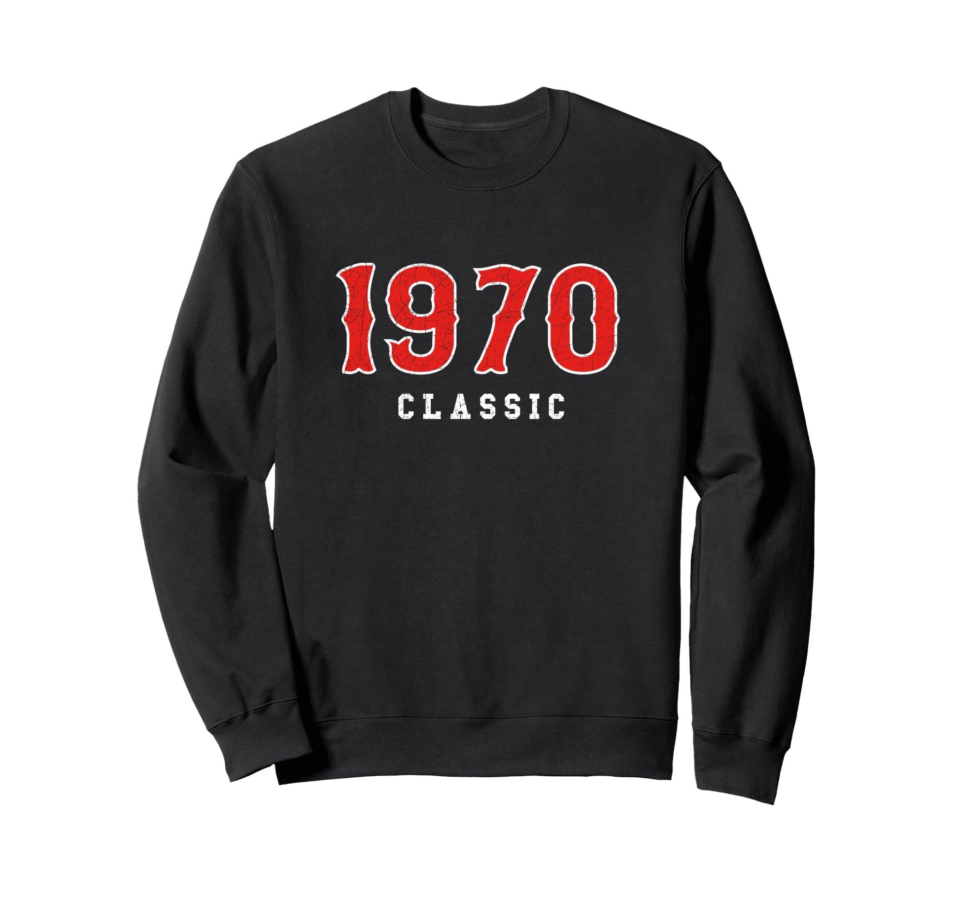 55 Year Old 1970 Baseball Fan 55Th Sweatshirt - Graphic Print Men Women - T-Shirt, Sweatshirt, Hoodie