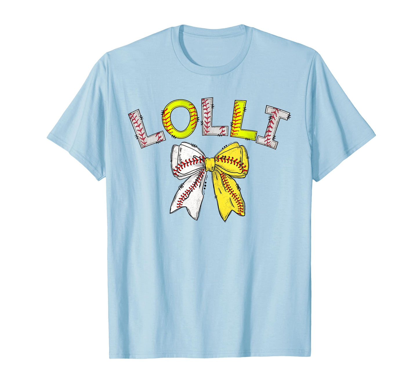 Lolli Both Half Baseball Softball T-Shirt - Streetwear Style for Adults - T-Shirt, Sweatshirt, Hoodie