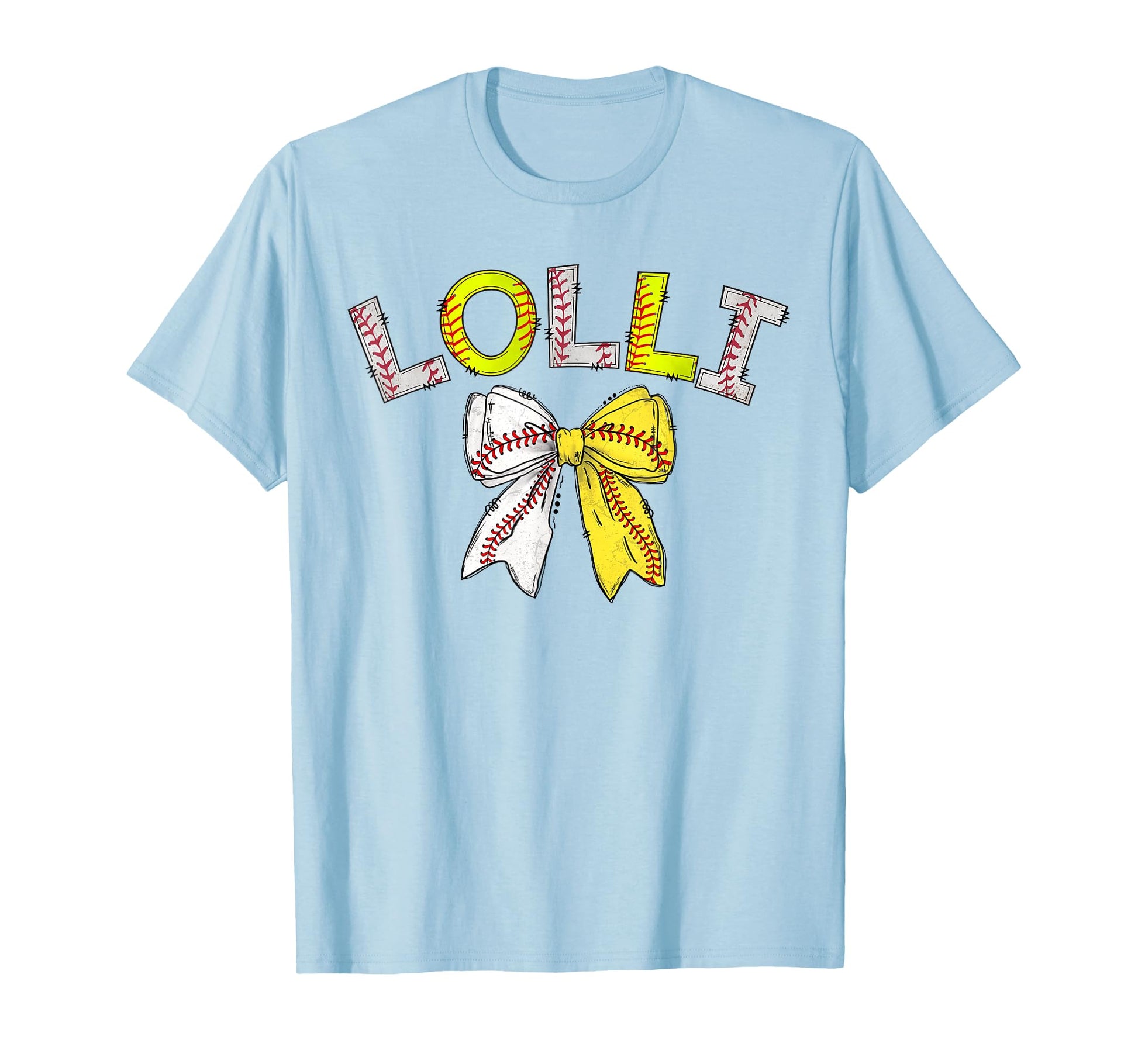 Lolli Both Half Baseball Softball T-Shirt - Streetwear Style for Adults - T-Shirt, Sweatshirt, Hoodie