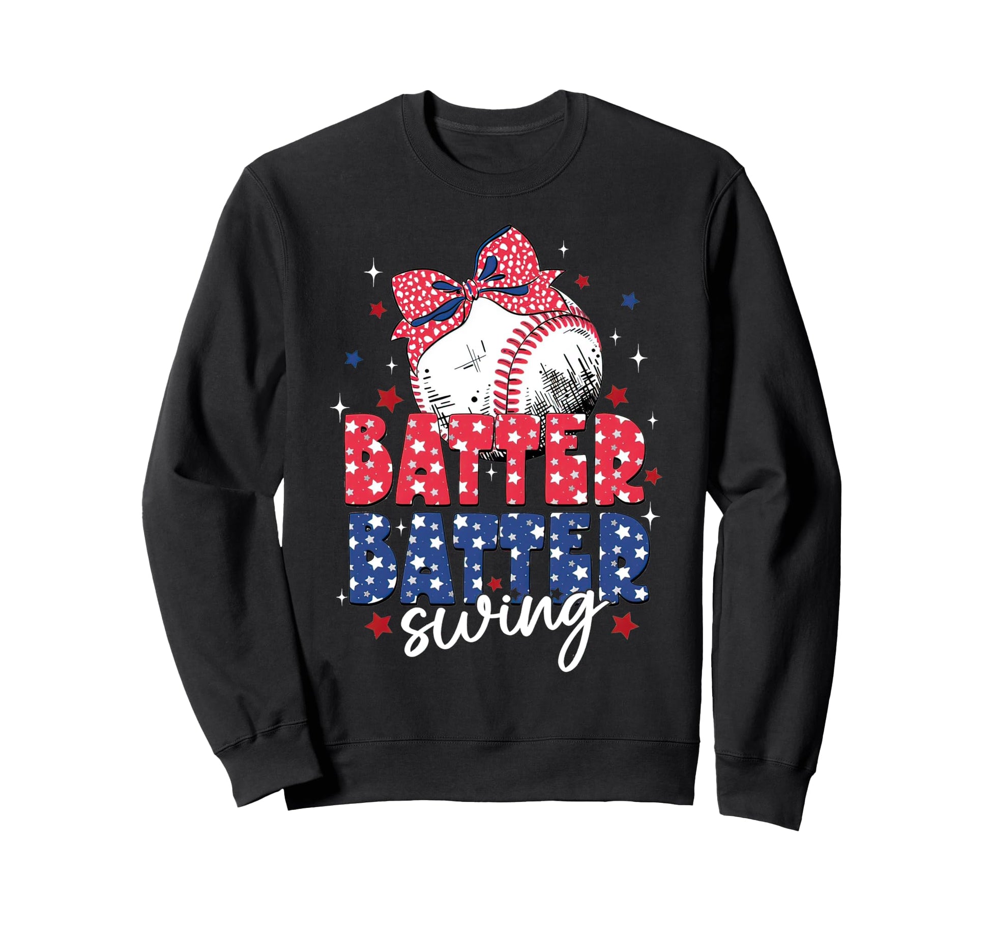 Baseball Batter Batter Swing Game Sweatshirt - Trendy Graphic for Adults - T-Shirt, Sweatshirt, Hoodie