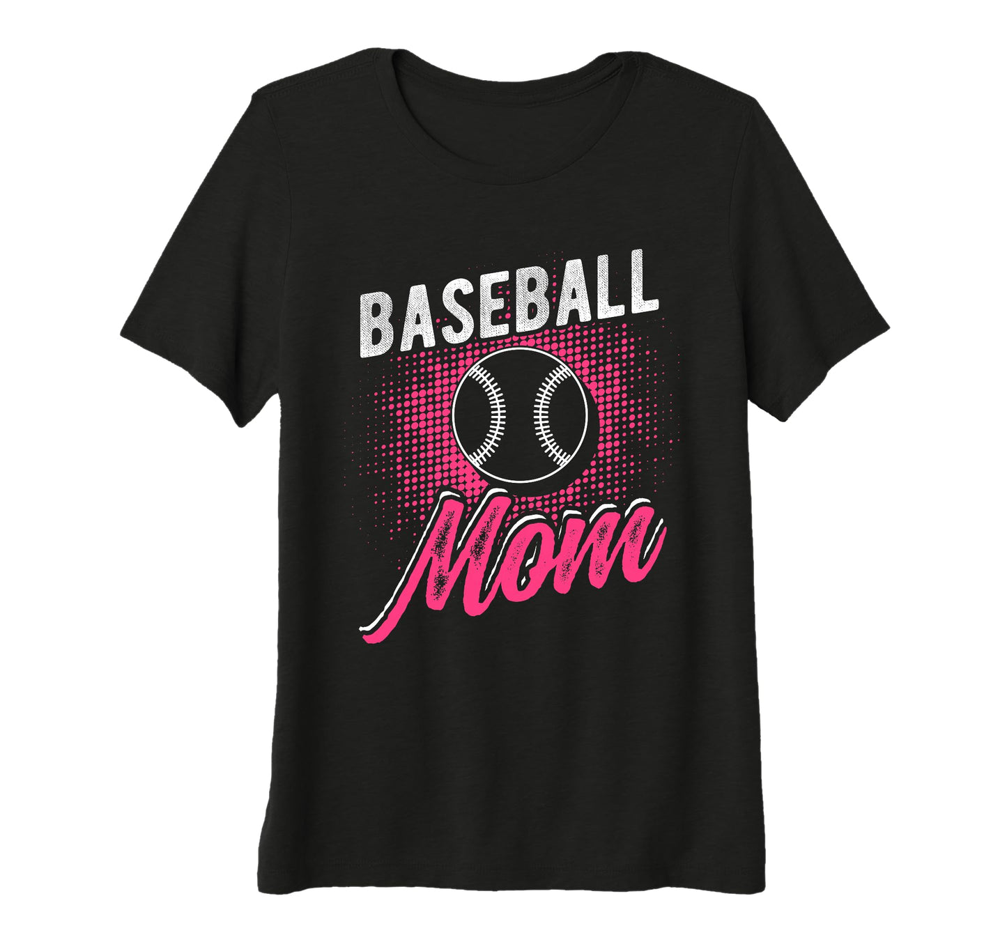 Womens Baseball Mom Sport Athlete T-Shirt - Minimalist Print Men Women - T-Shirt, Sweatshirt, Hoodie