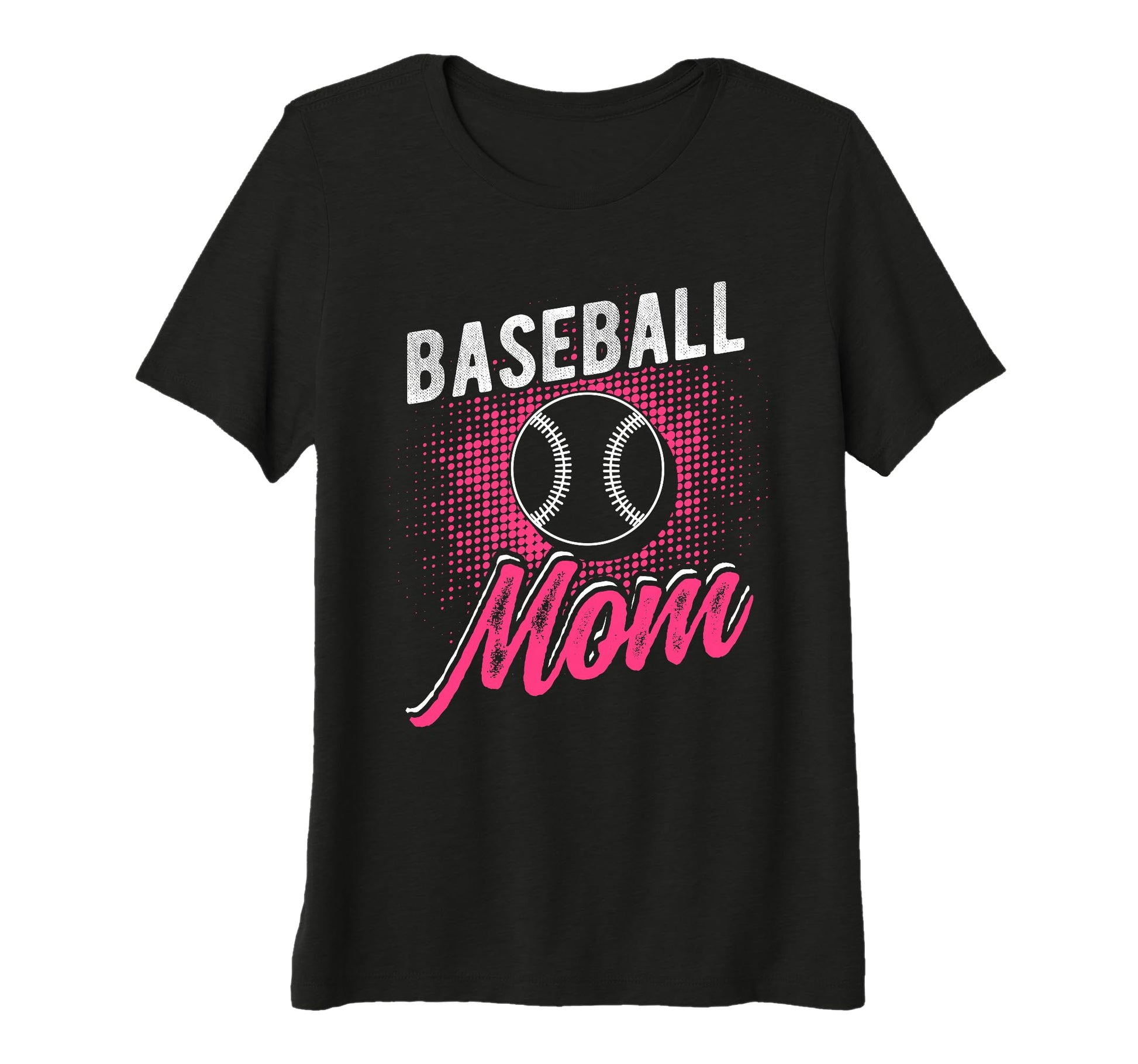 Womens Baseball Mom Sport Athlete T-Shirt - Minimalist Print Men Women - T-Shirt, Sweatshirt, Hoodie